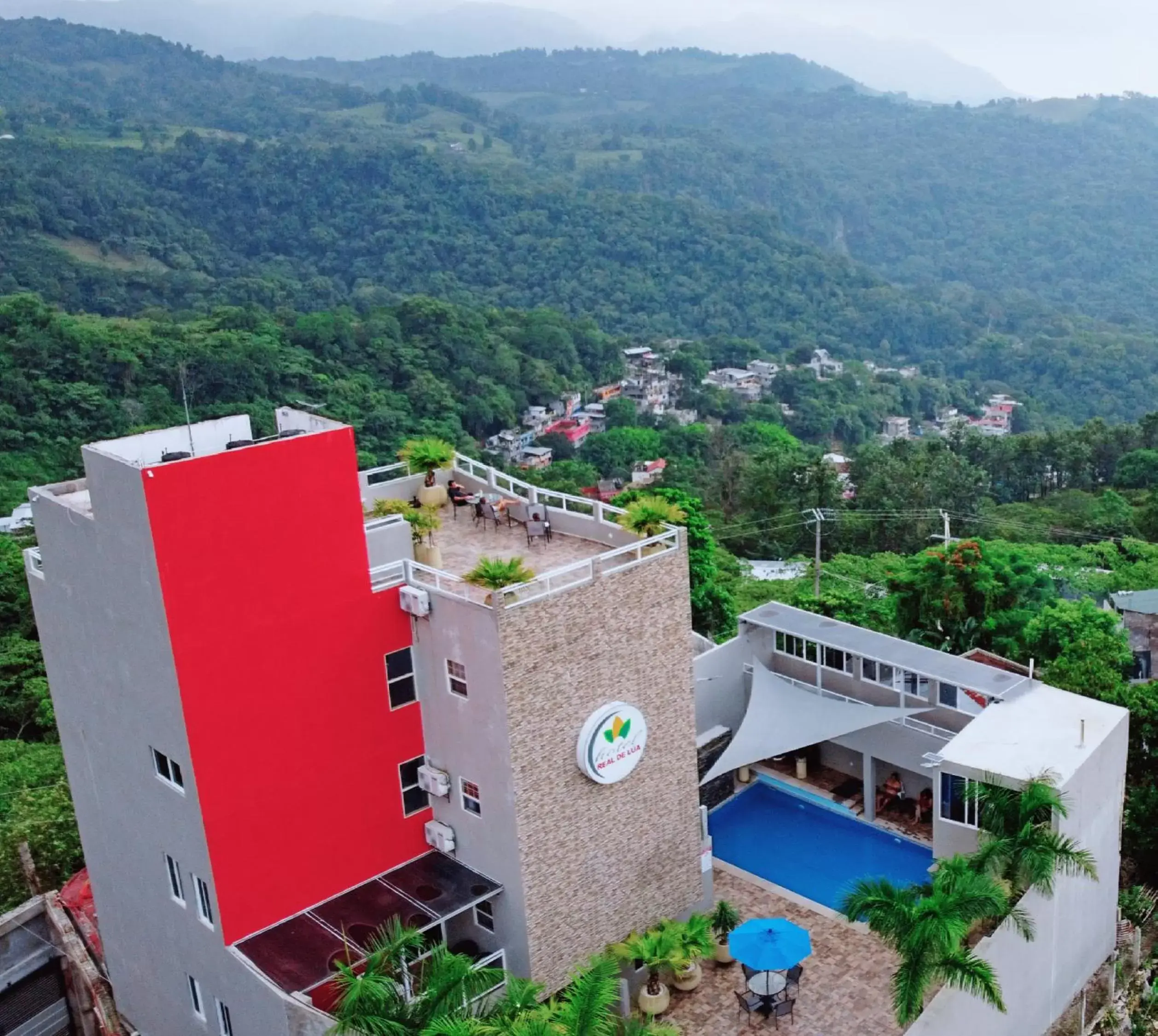 Bird's-eye View in Hotel Real de Lua