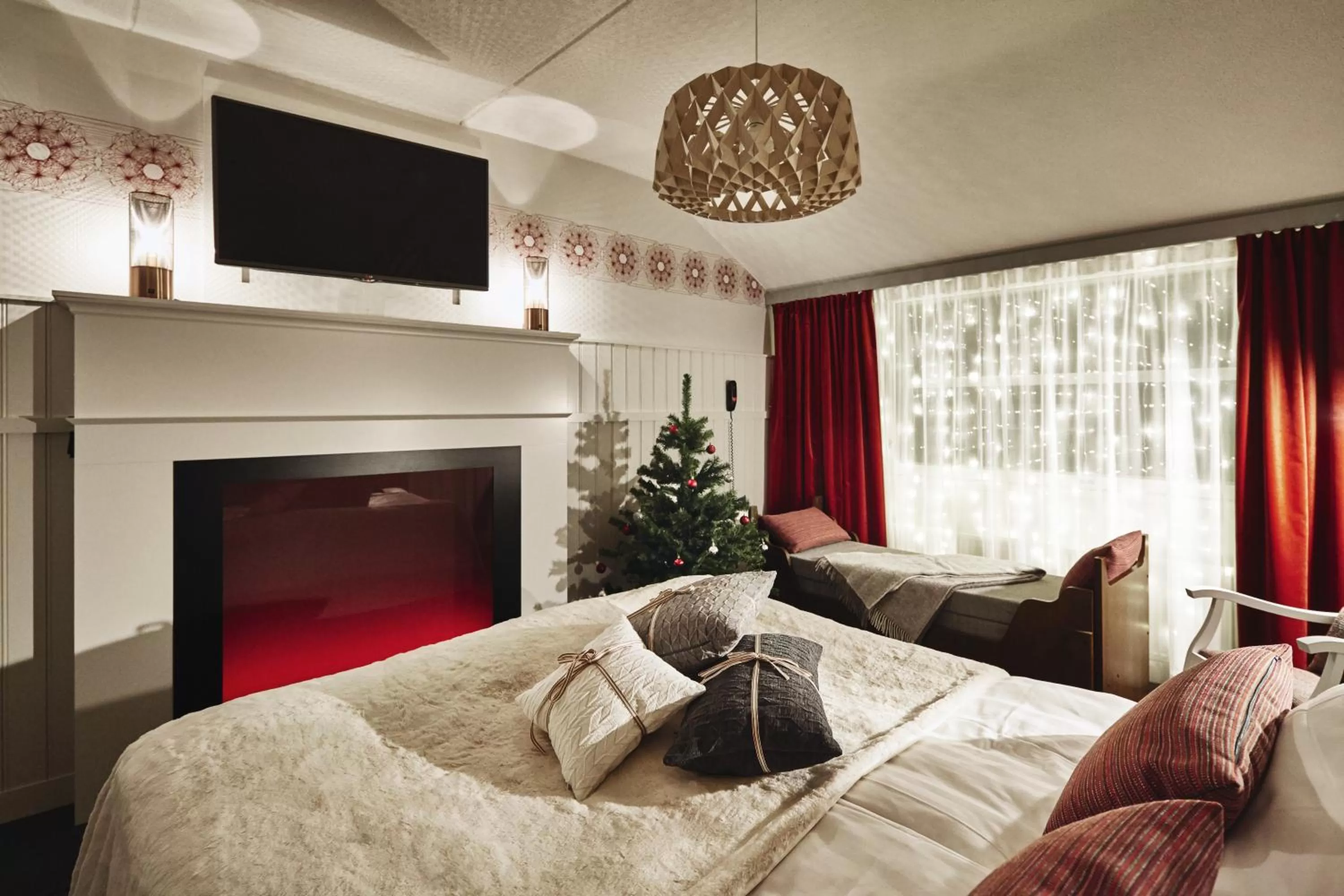 Photo of the whole room, Bed in Original Sokos Hotel Vaakuna Rovaniemi