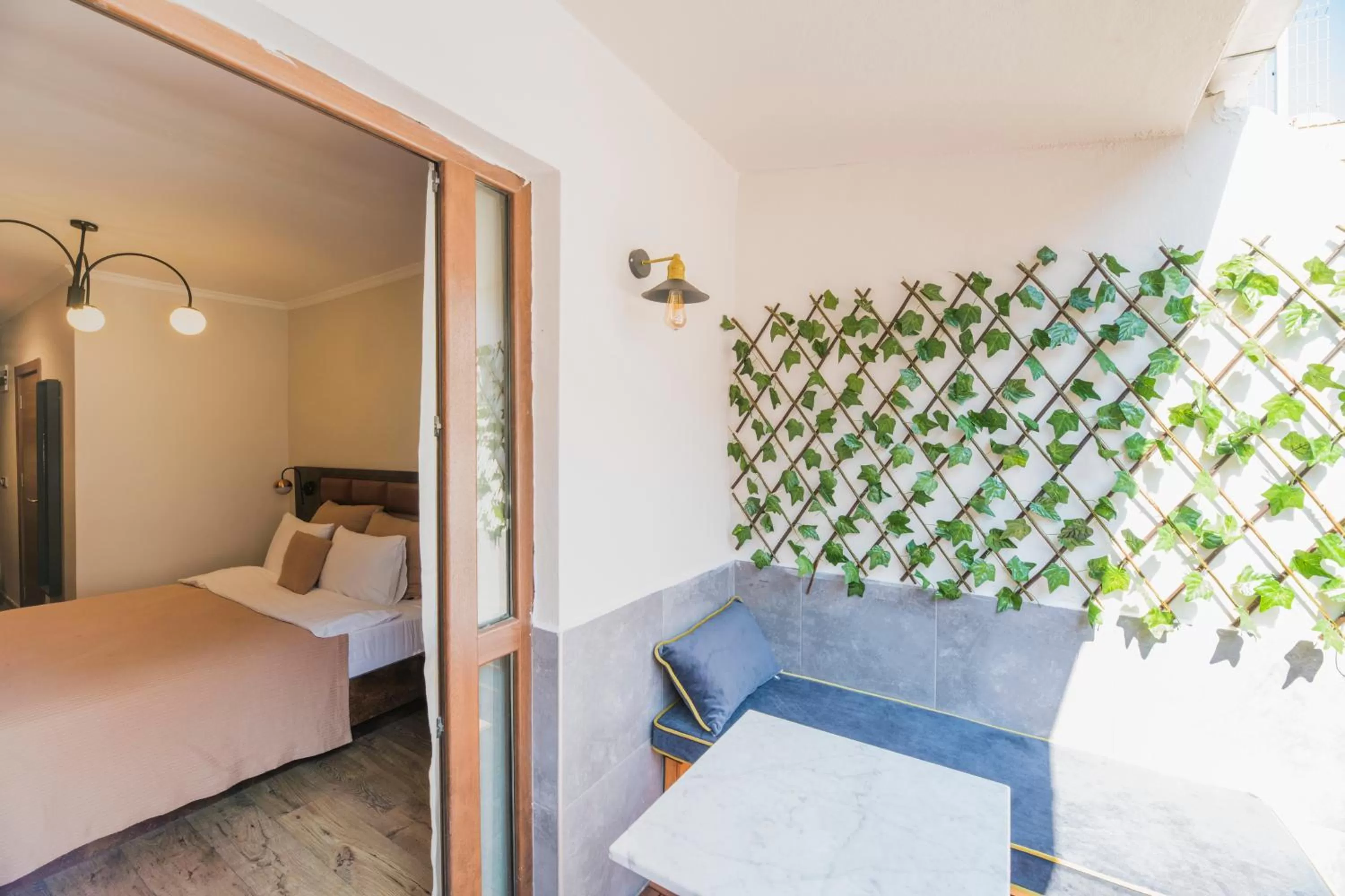 Bed in The Wilson Galata Hotel