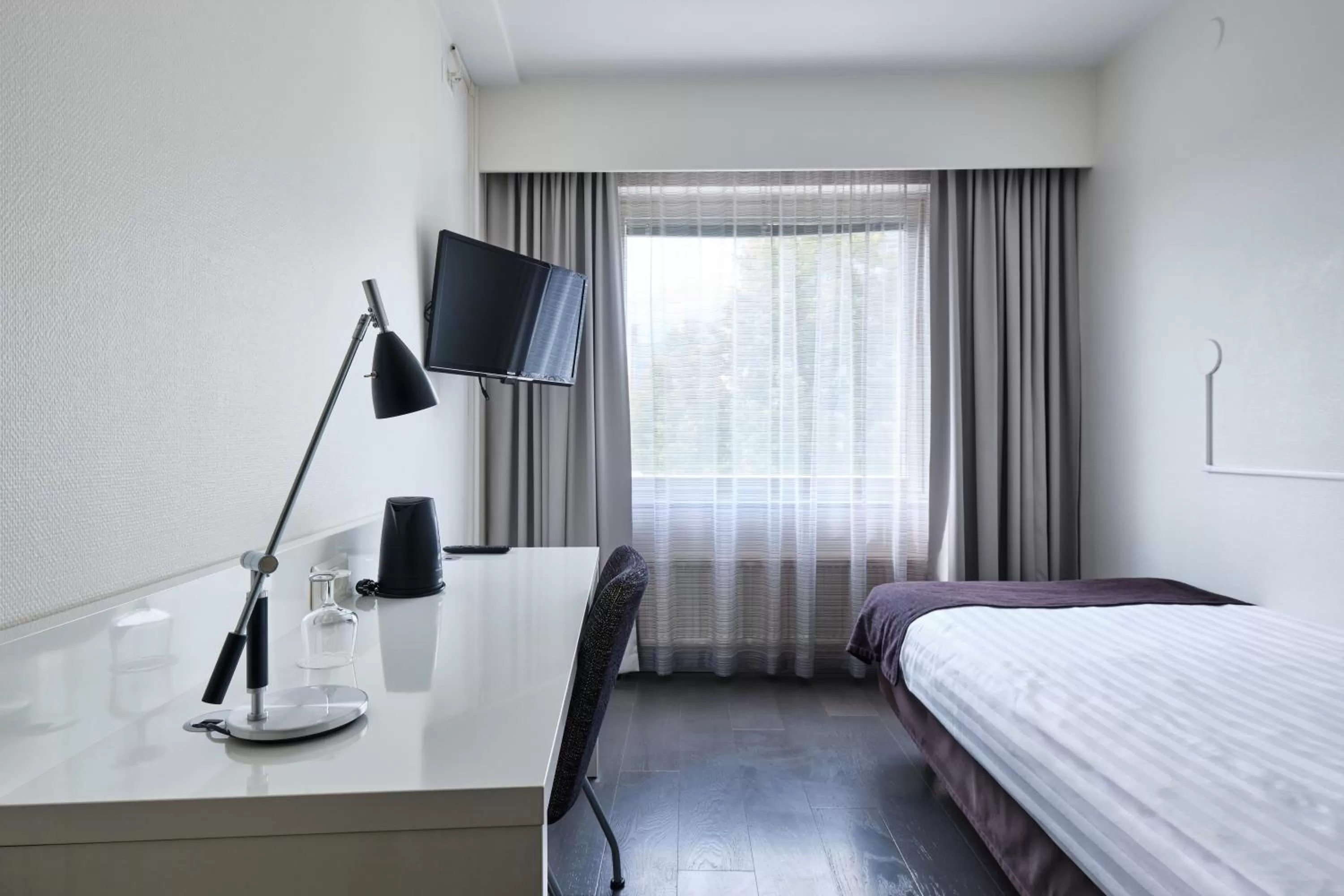 Bed in GreenStar Hotel Lahti