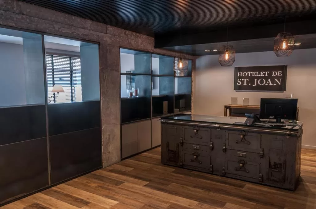 Lobby or reception in Hotelet de Sant joan