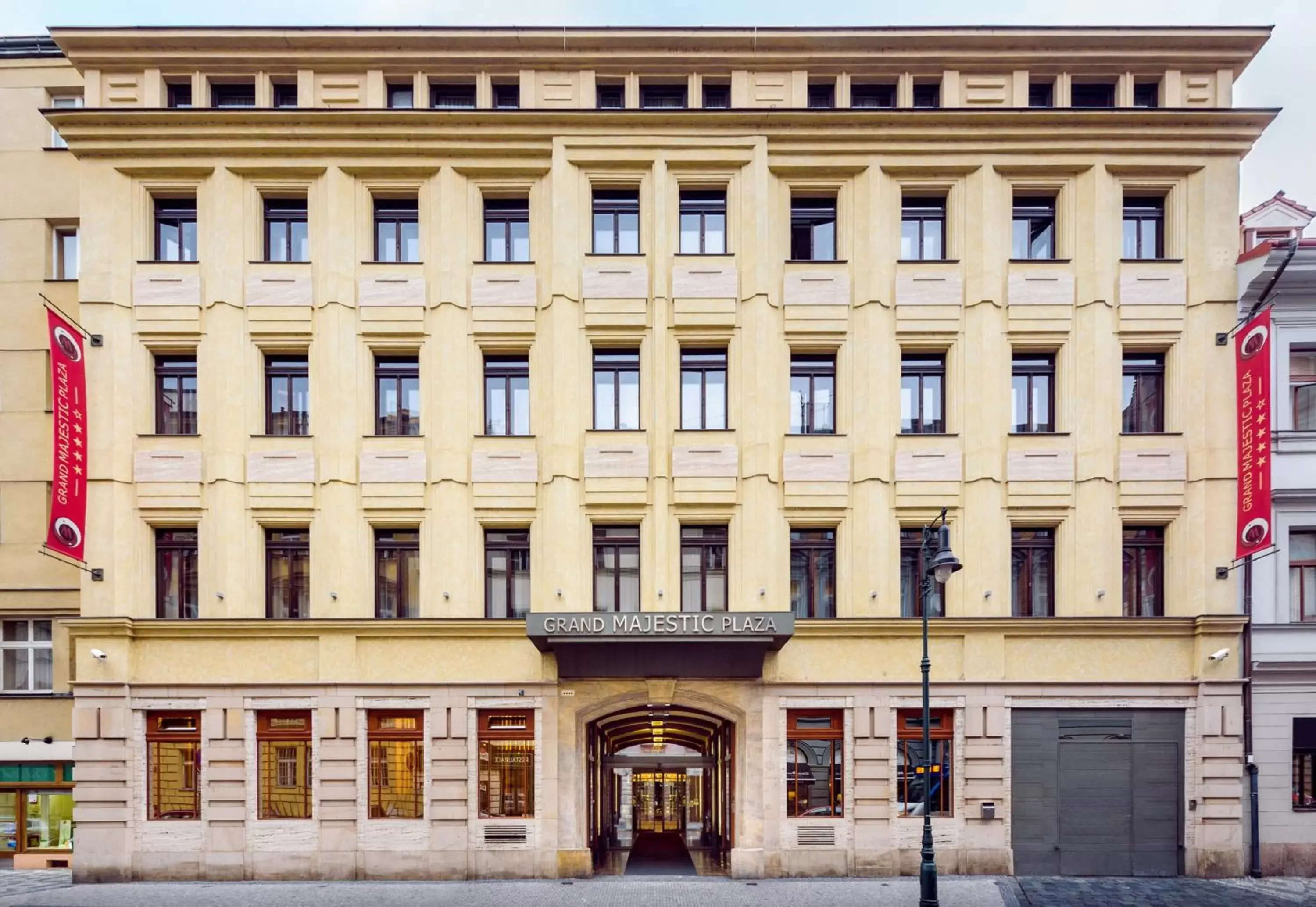 Facade/Entrance in Grand Majestic Hotel Prague