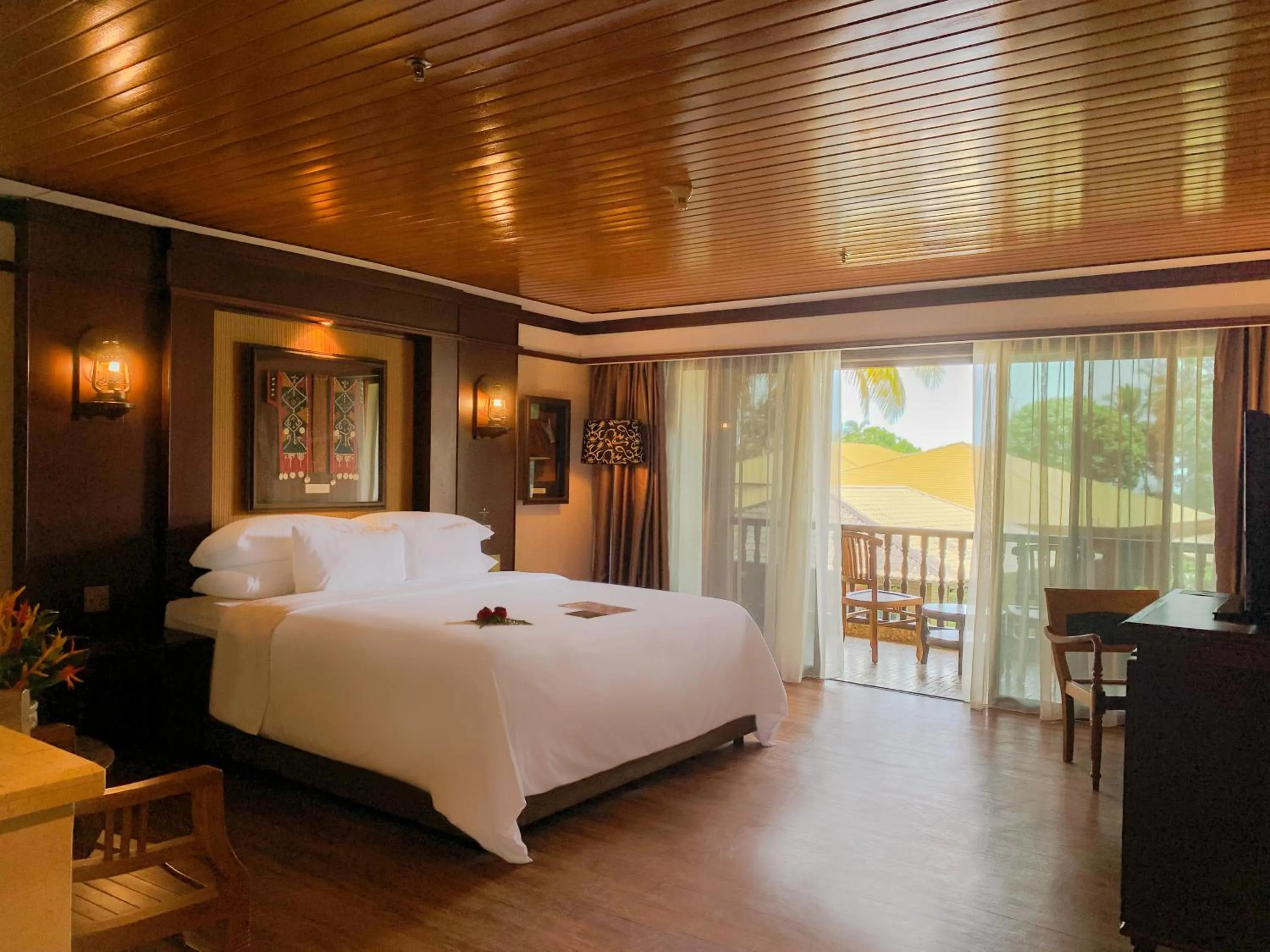 Bed in Damai Beach Resort