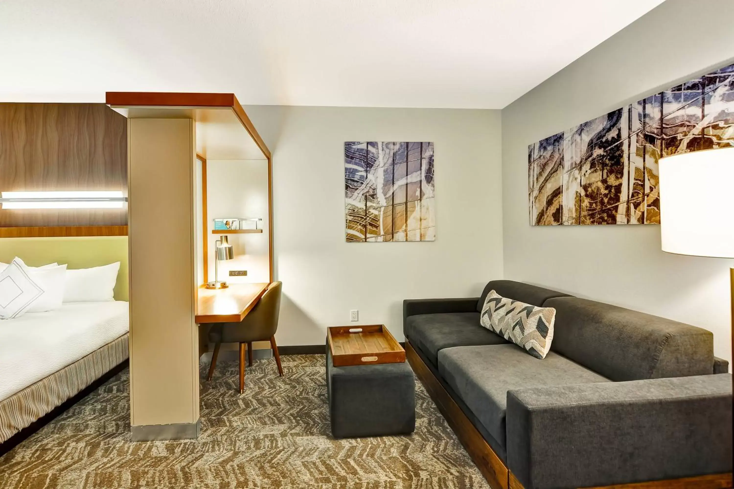 Living room, Seating Area in SpringHill Suites By Marriott Columbia Fort Meade Area