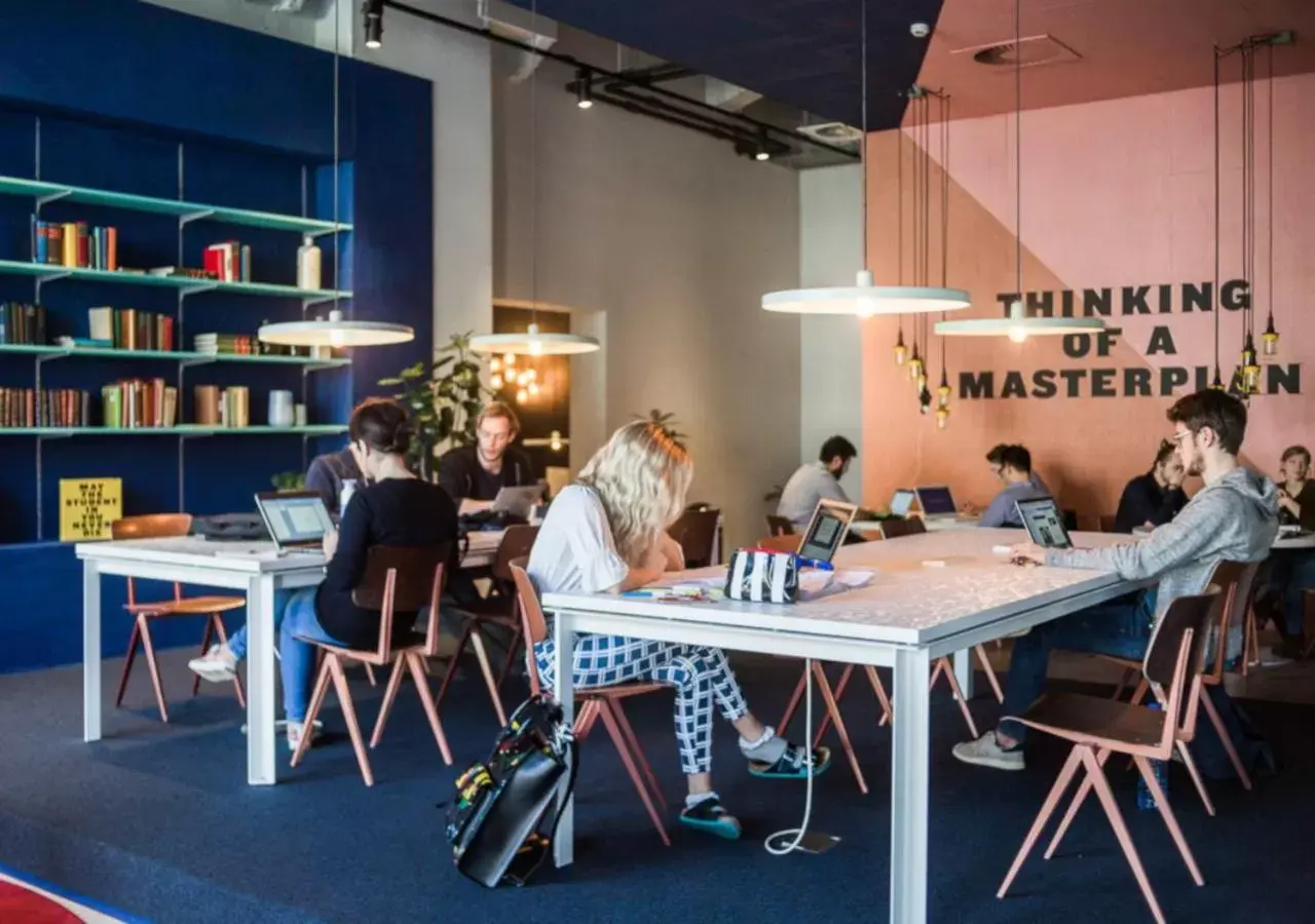 Library in The Social Hub Rotterdam