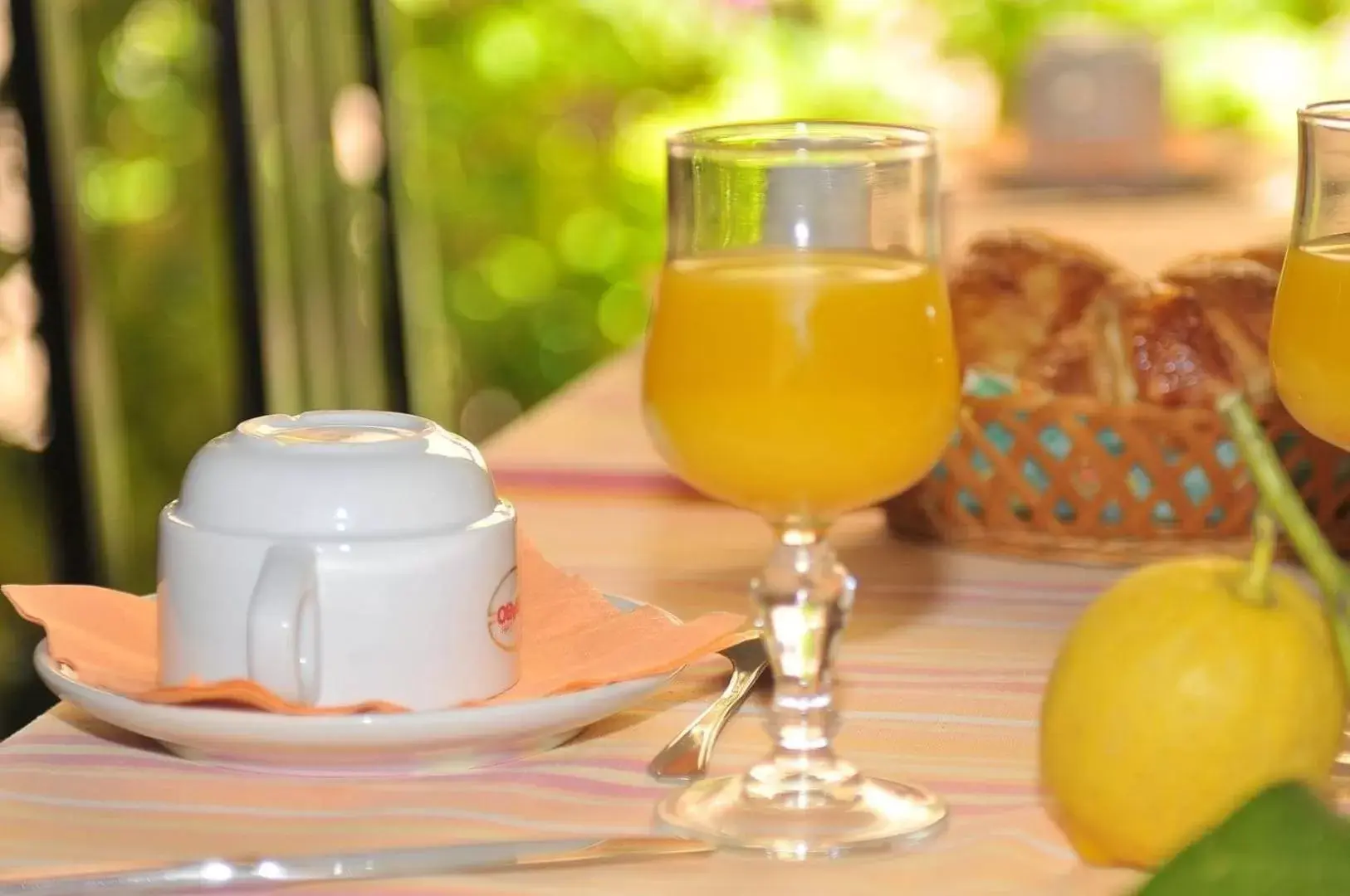 Continental breakfast in Hôtel Narev's