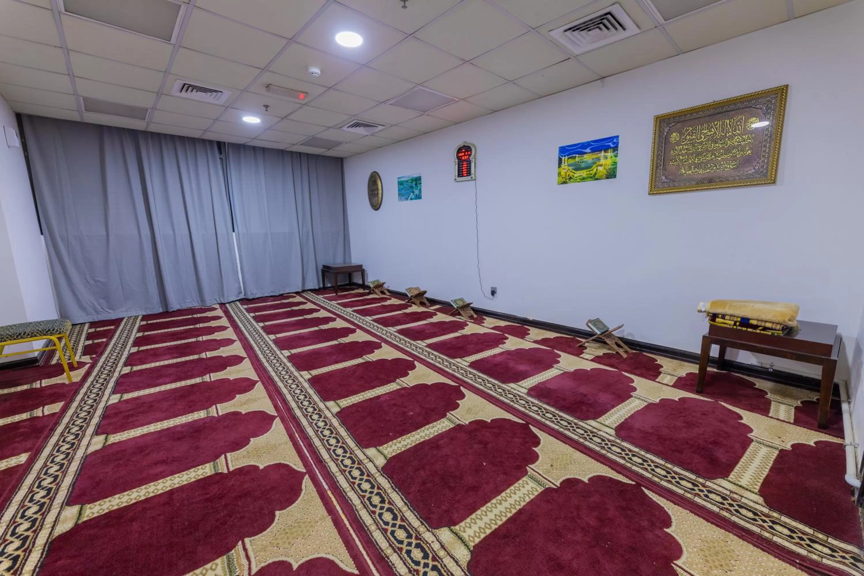 Communal lounge/ TV room in Ewan Ajman Suites Hotel