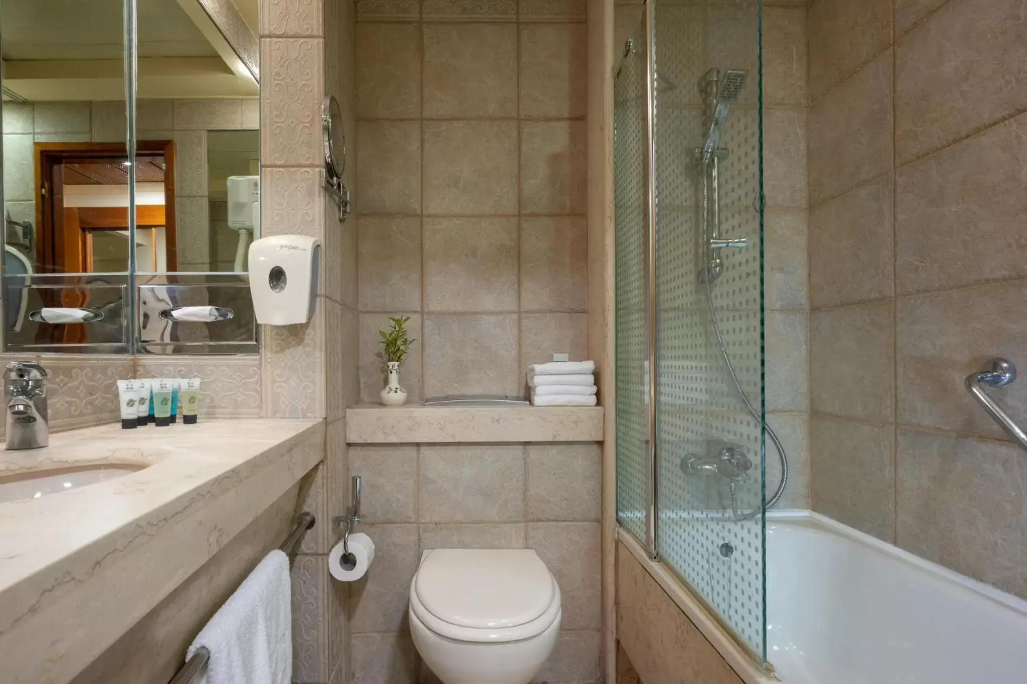 Bathroom in Olive Tree Hotel