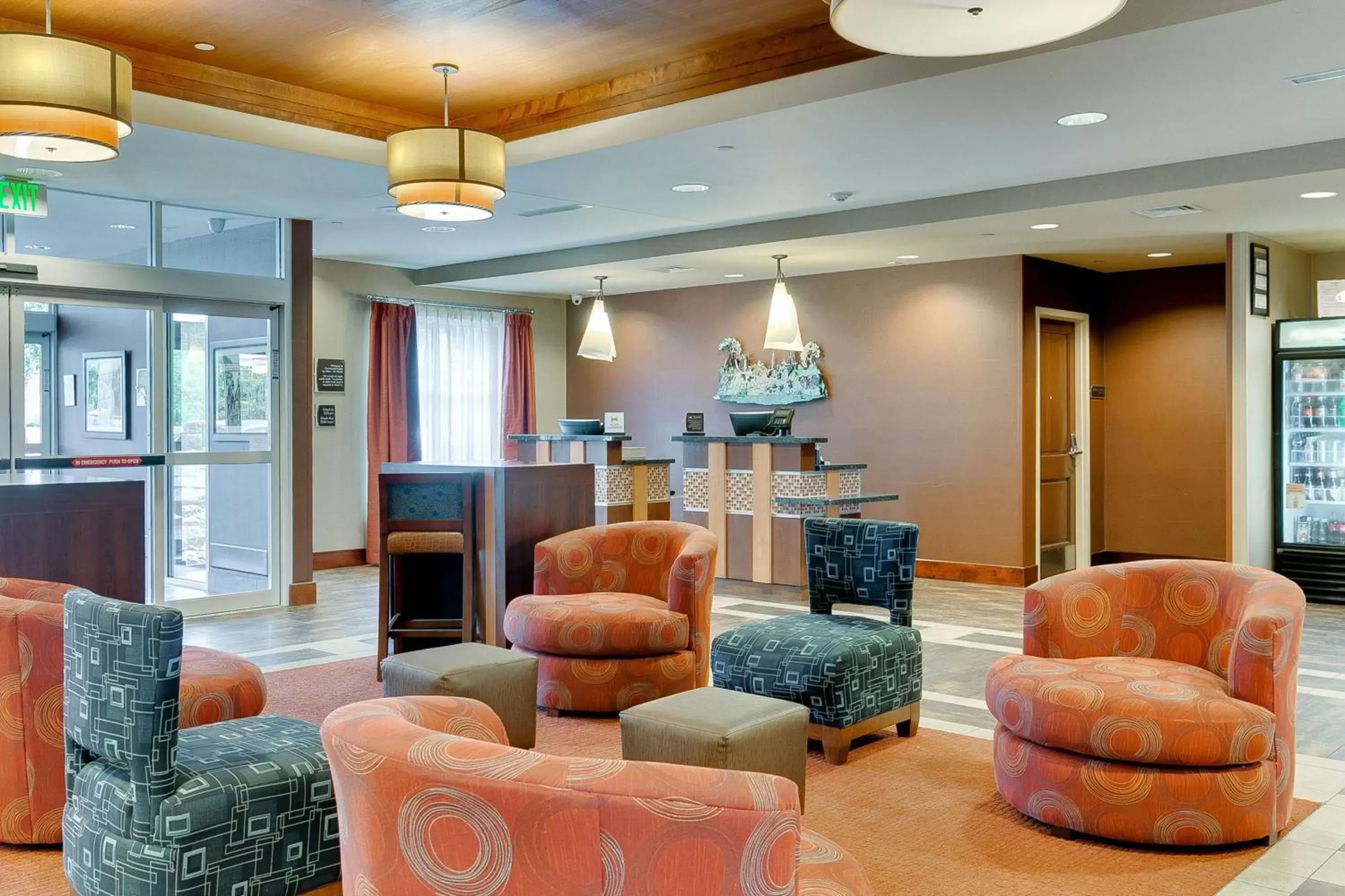 Lobby or reception, Lobby/Reception in Homewood Suites by Hilton Fort Worth Medical Center