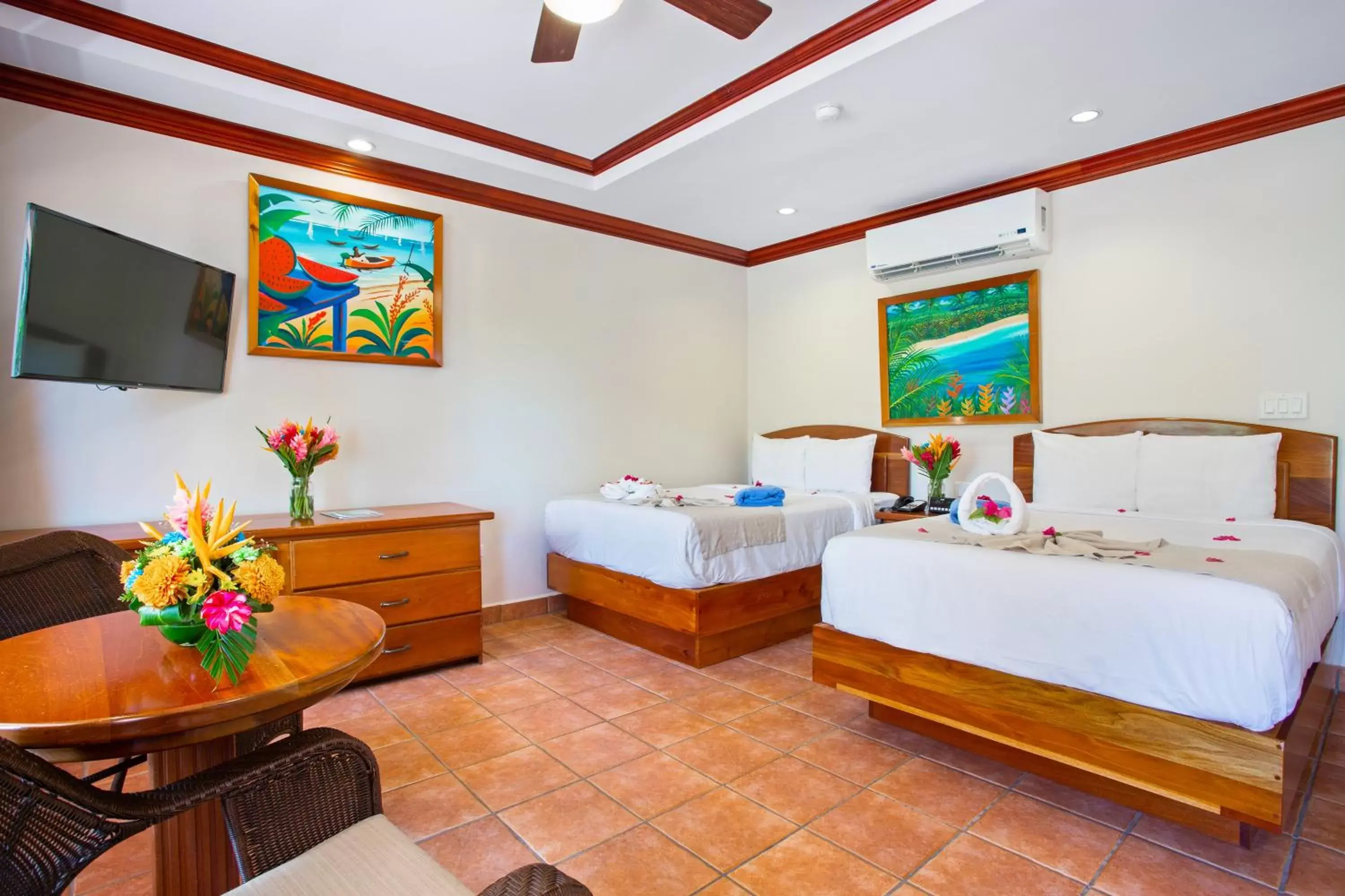 Bed in SunBreeze Hotel Bed in SunBreeze Hotel