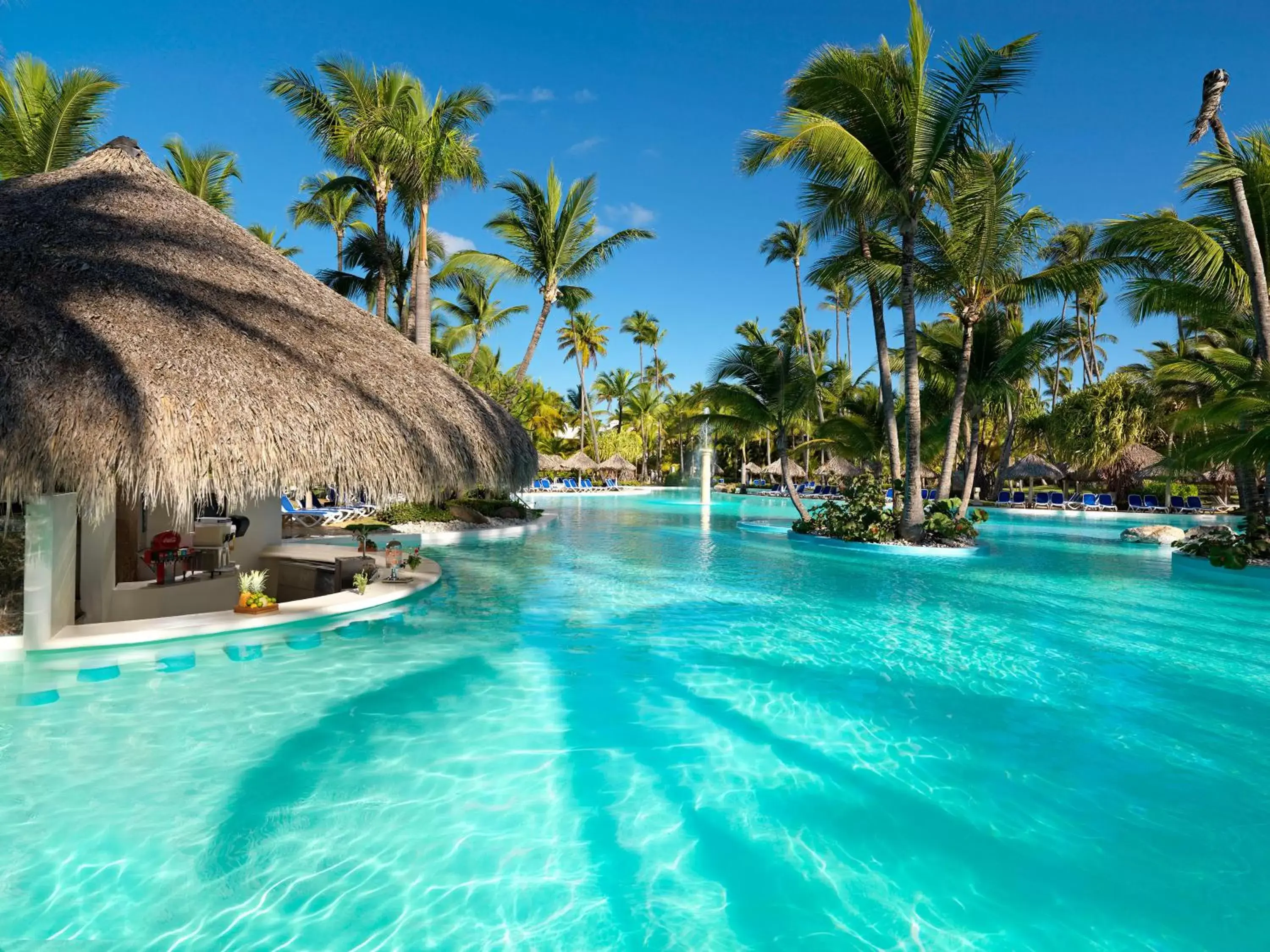 Swimming Pool in Meliá Caribe Beach Resort-All Inclusive
