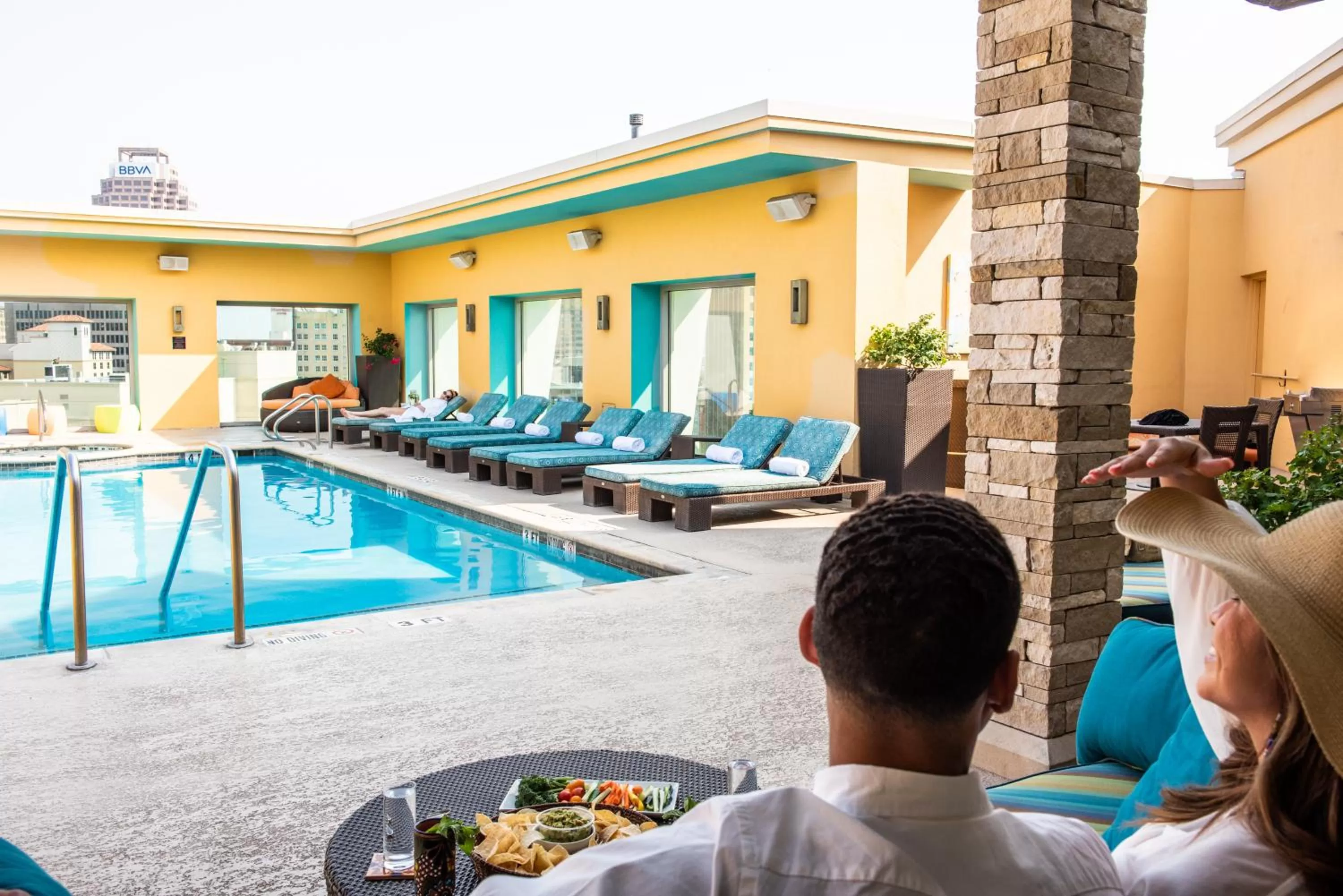Patio in Hotel Contessa - Suites on the Riverwalk