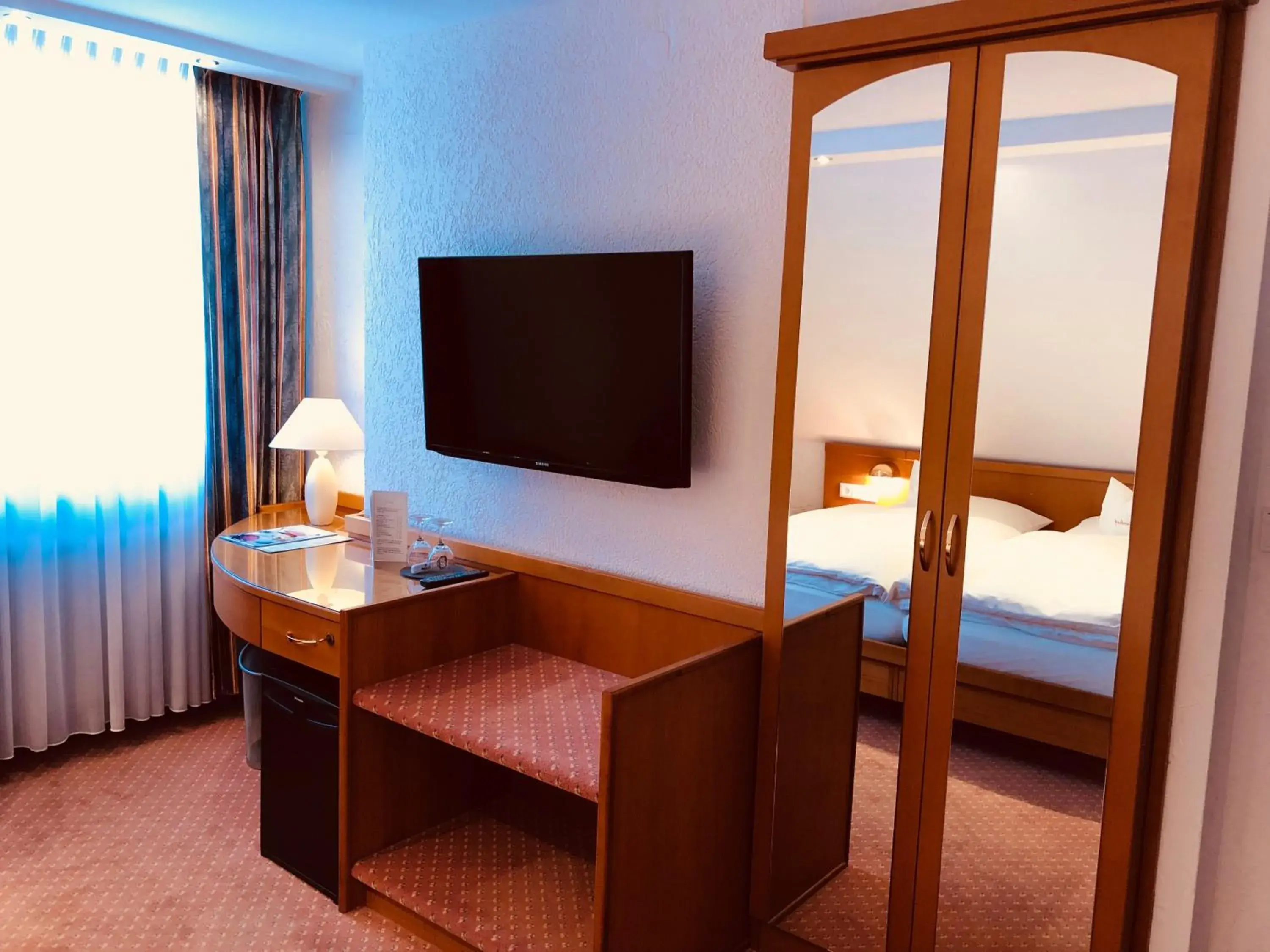 Photo of the whole room, Bed in Hotel Lindenhof Photo of the whole room, Bed in Hotel Lindenhof