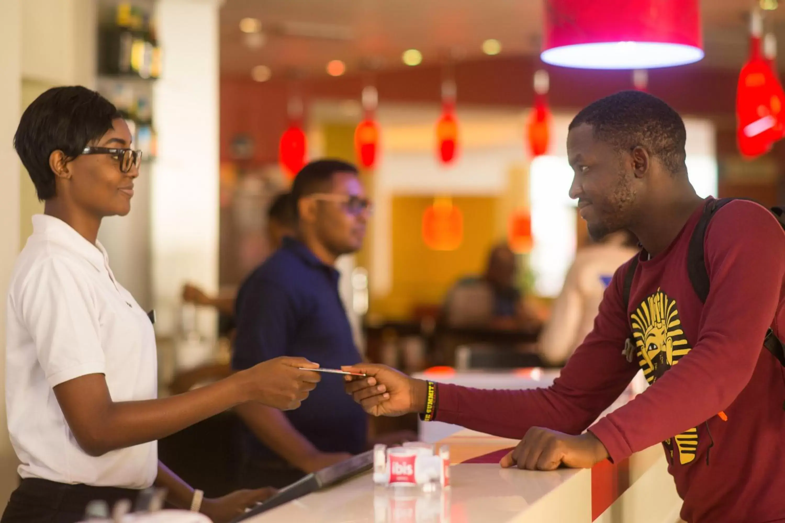 Lobby or reception in Ibis Lagos Airport