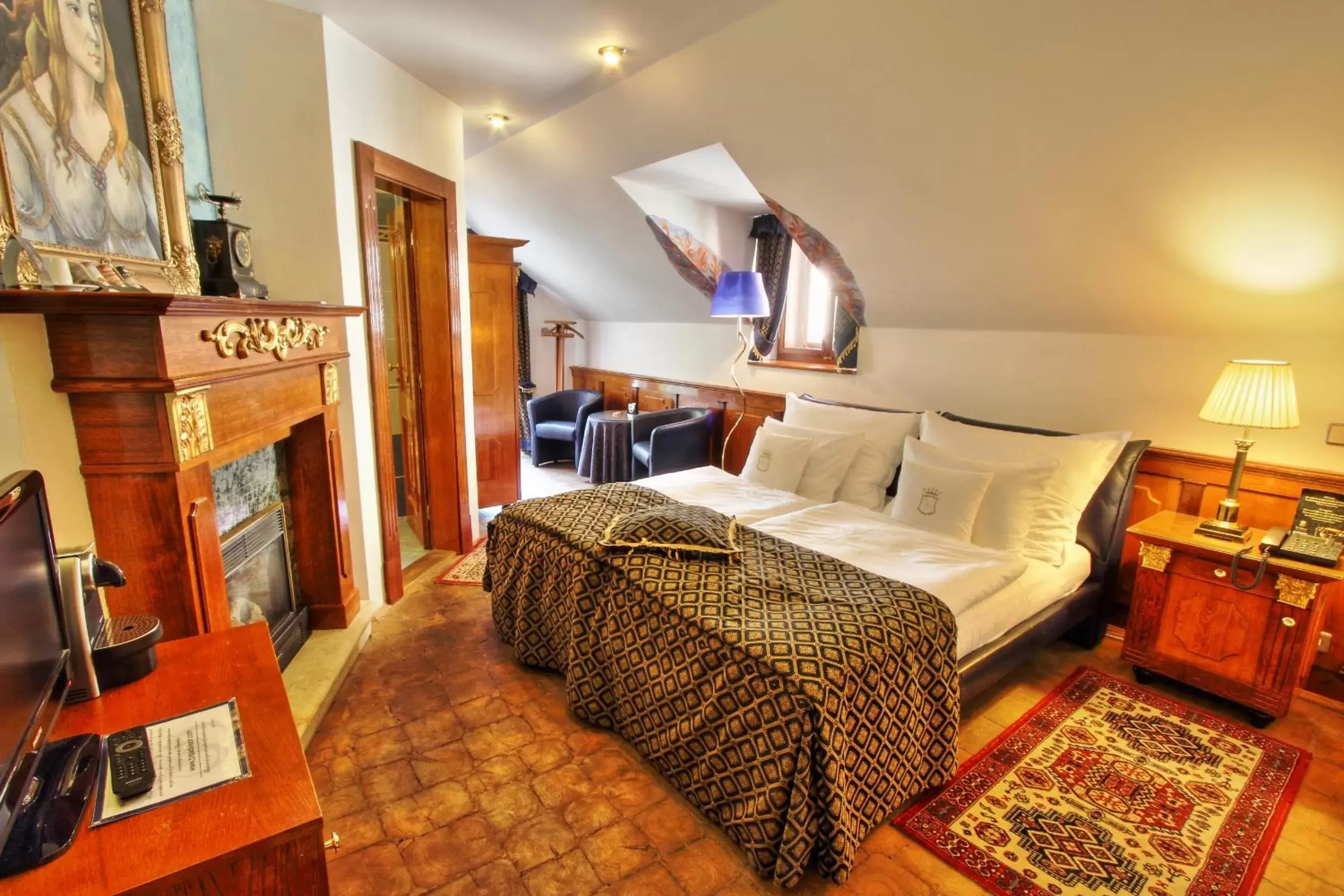 Deluxe Double Room in U Páva Deluxe Double Room in U Páva