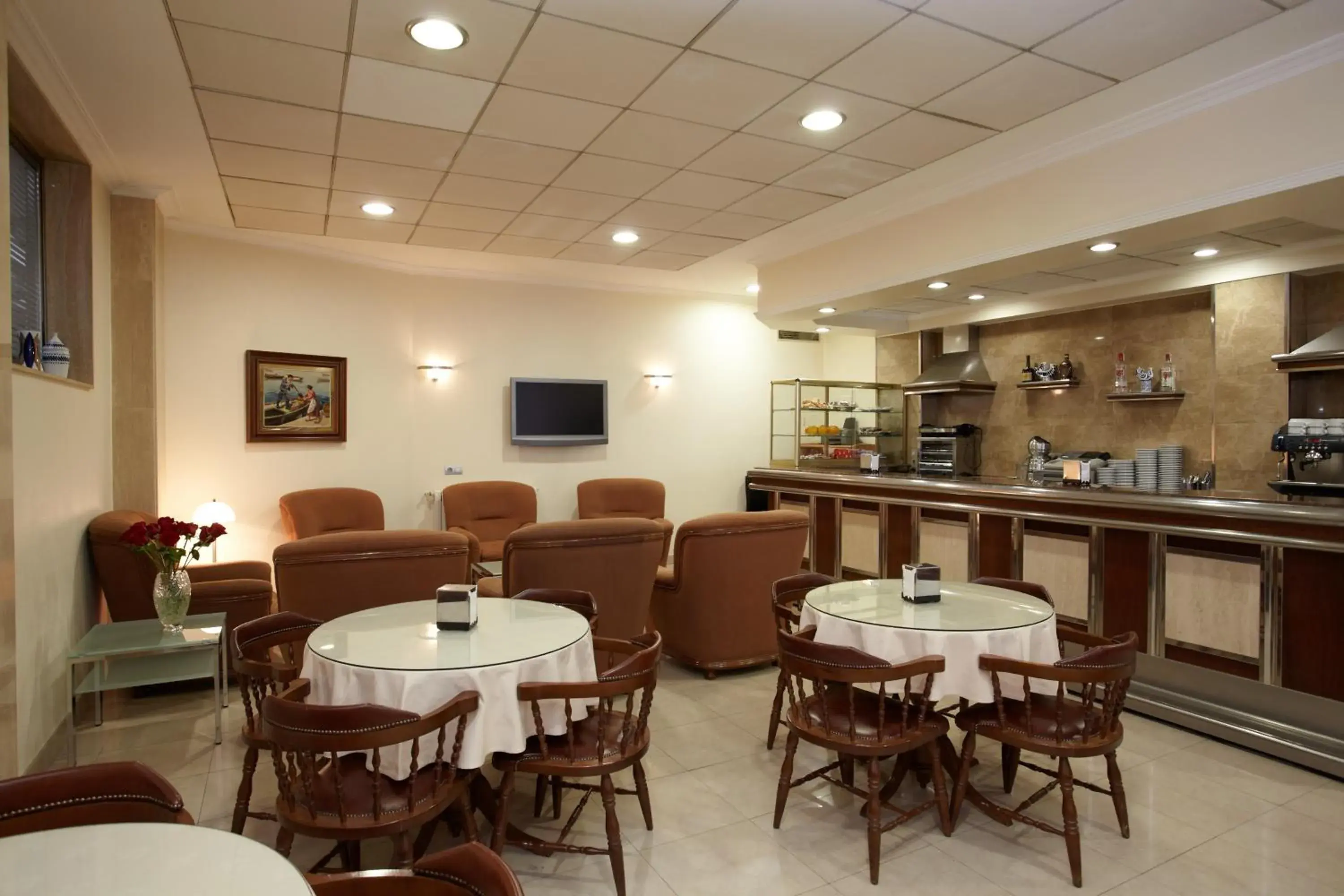 Lounge or bar, Restaurant/Places to Eat in Hotel Pantón