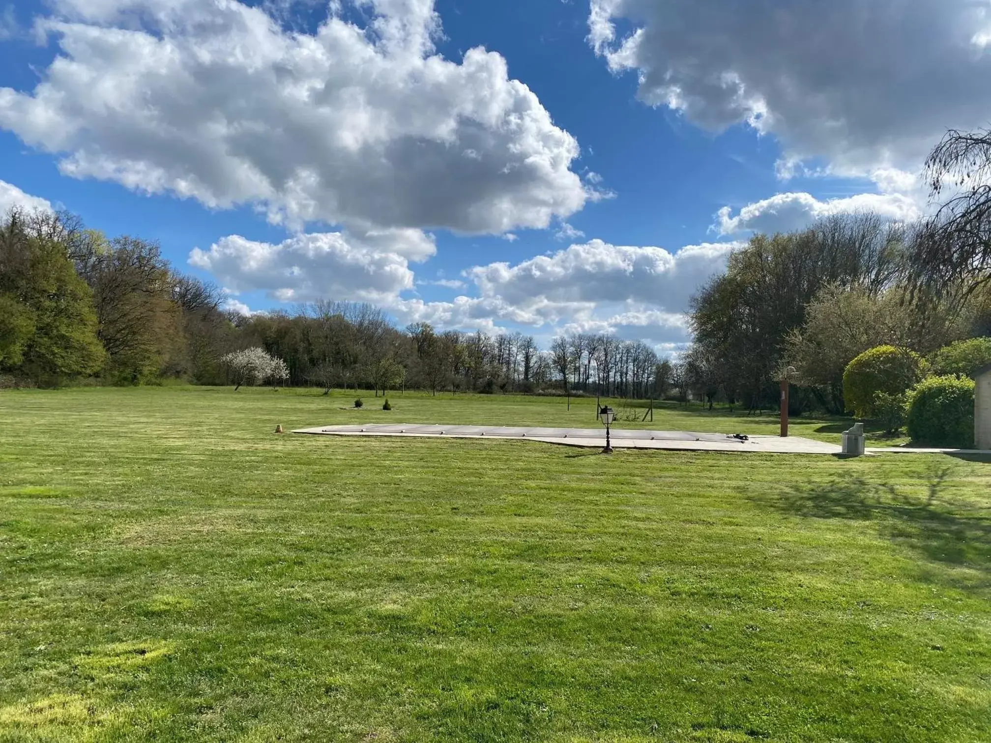 Natural landscape, Garden in La Gironnerie