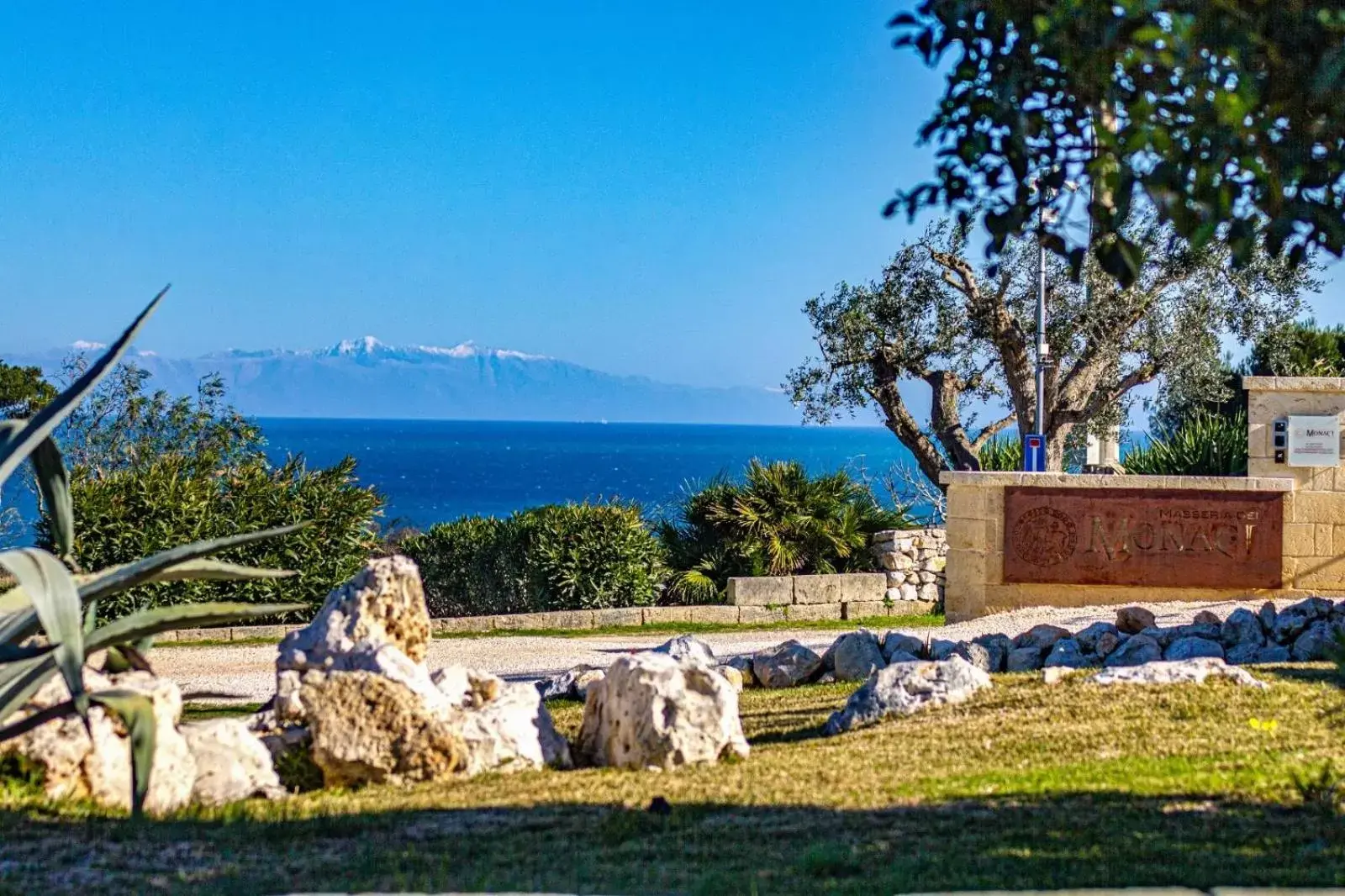 Natural landscape in Masseria dei Monaci