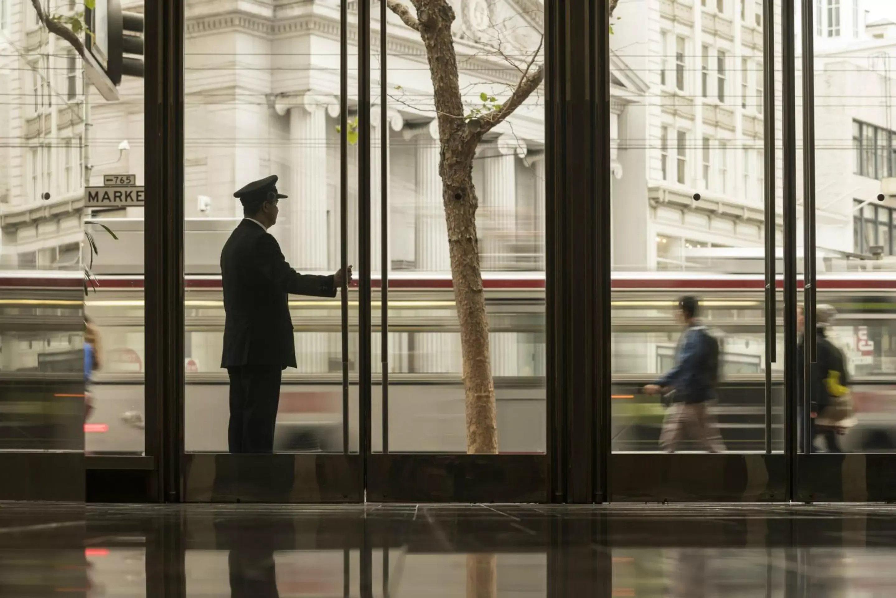 Staff in Four Seasons Hotel San Francisco