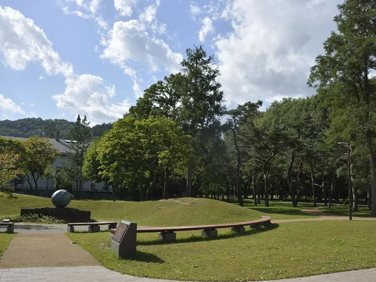 Nearby landmark, Garden in Hotel Wing International Sapporo Susukino