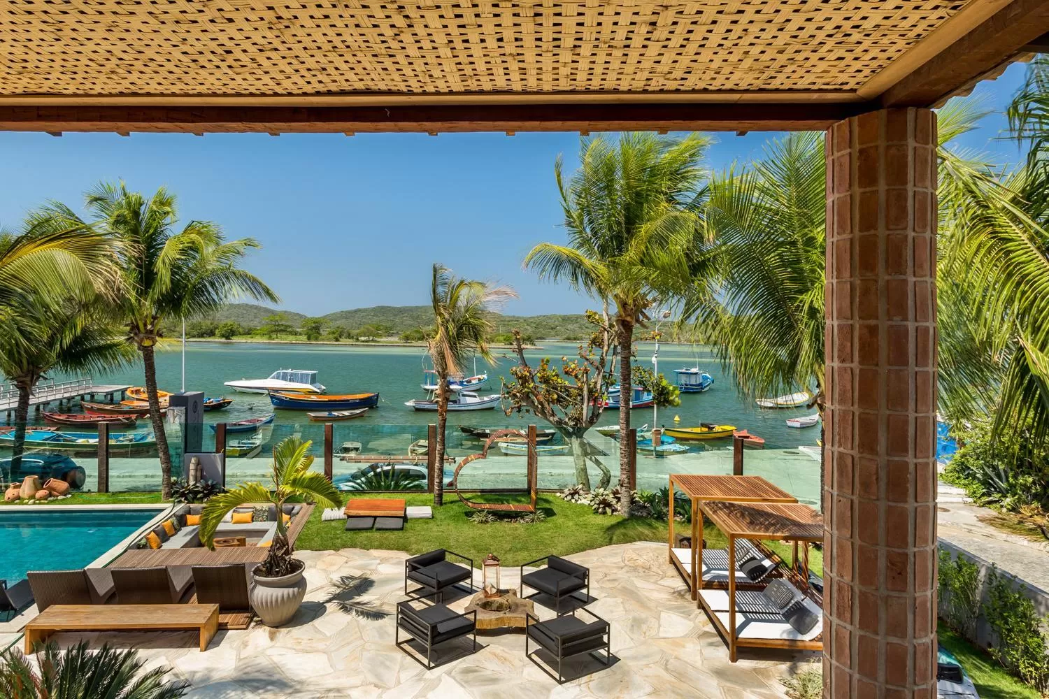 View (from property/room) in Bravo Pousada Design