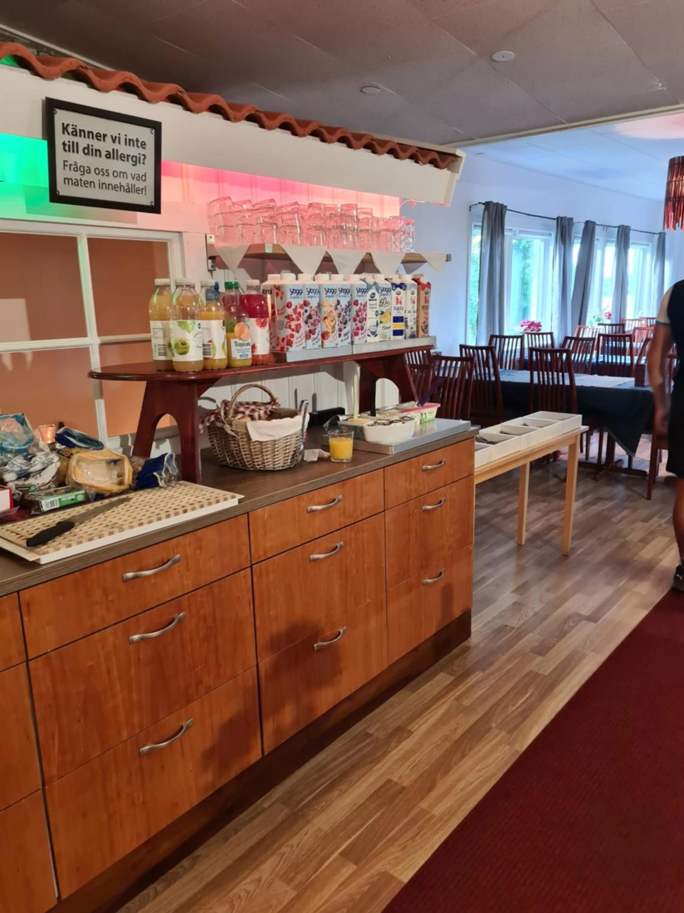 Restaurant/places to eat in Dagsholm Hotell