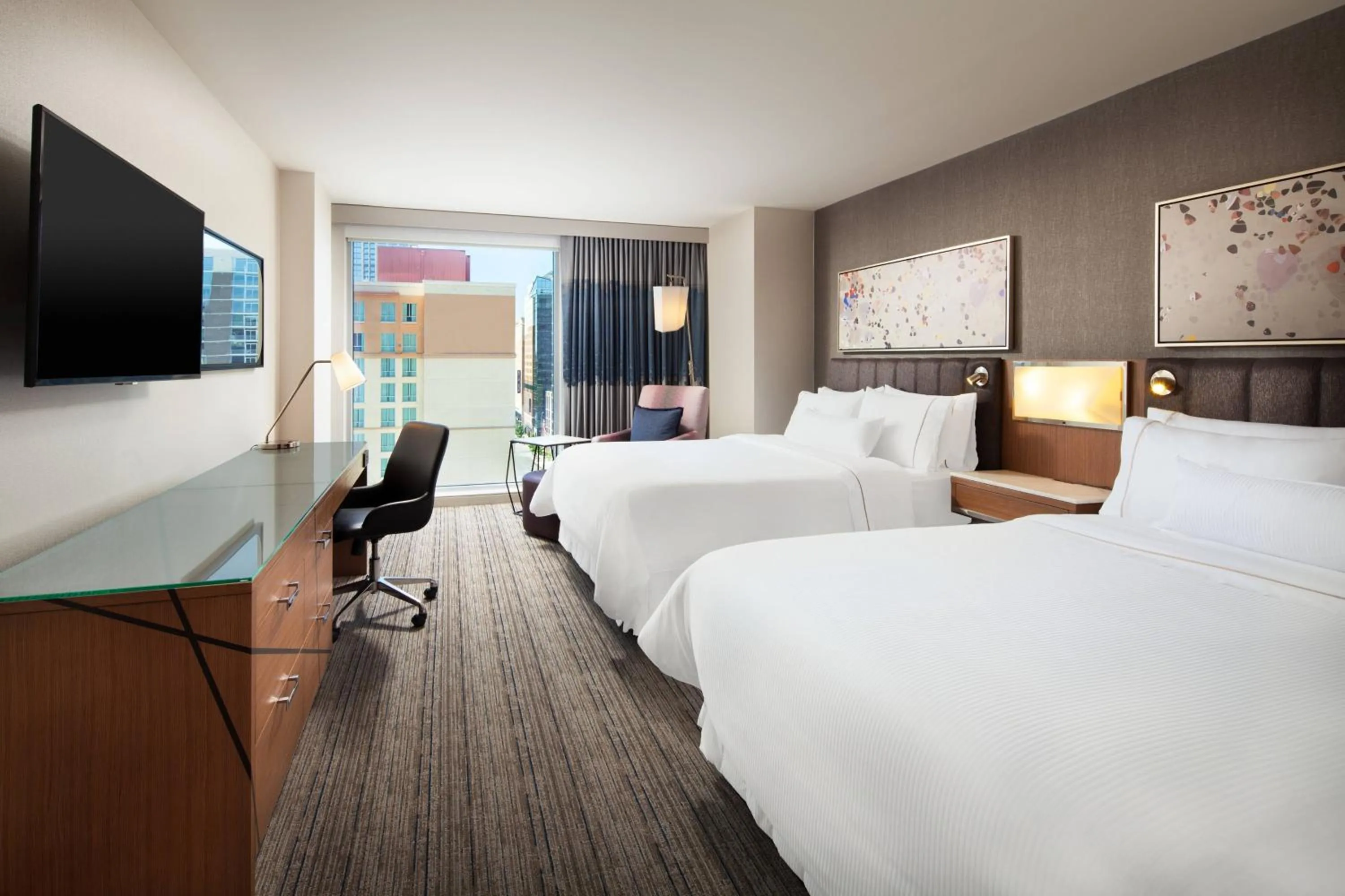 Queen Room with Two Queen Beds - Hearing Accessible in The Westin Austin Downtown
