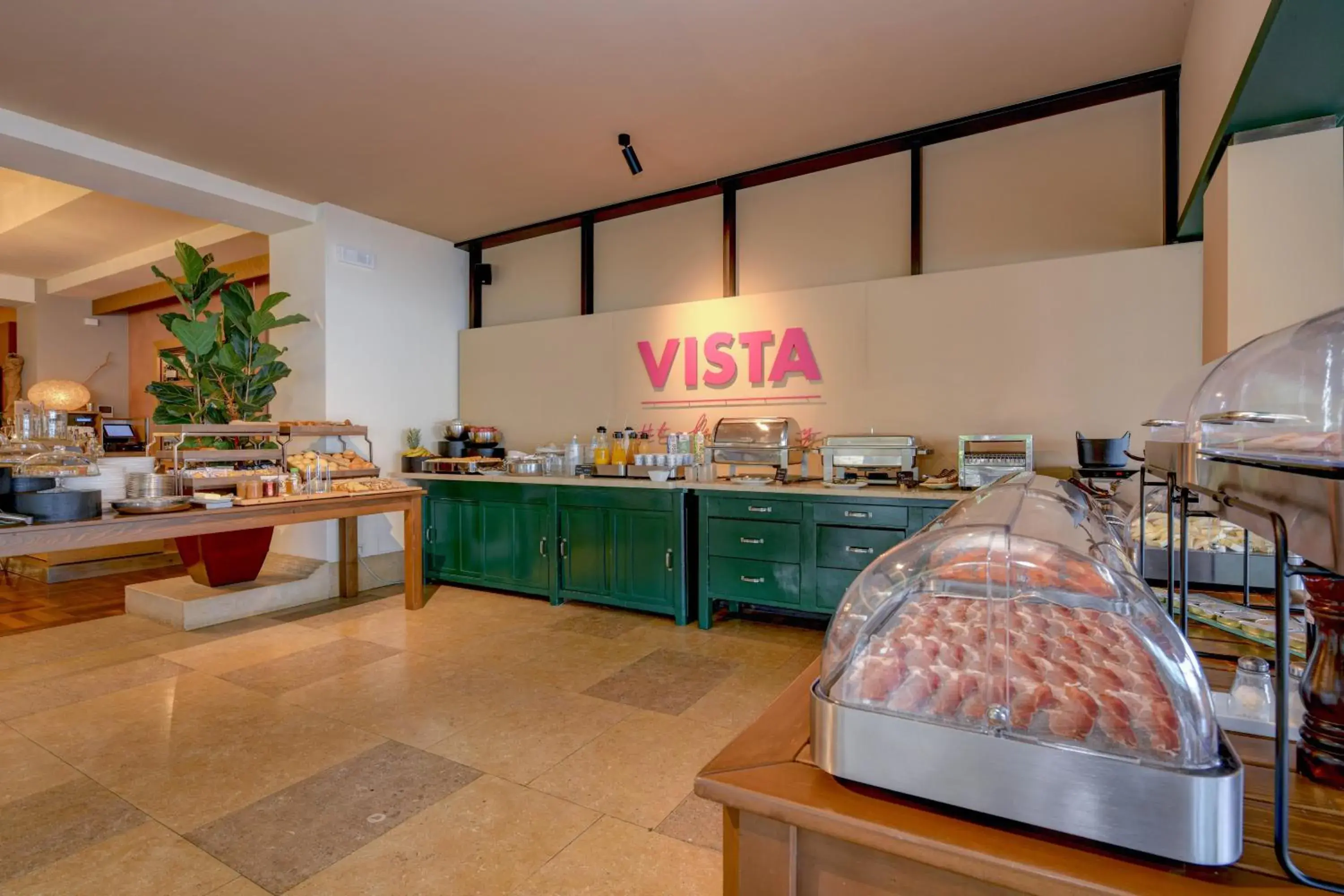 Breakfast, Restaurant/Places to Eat in Hotel Flaminia
