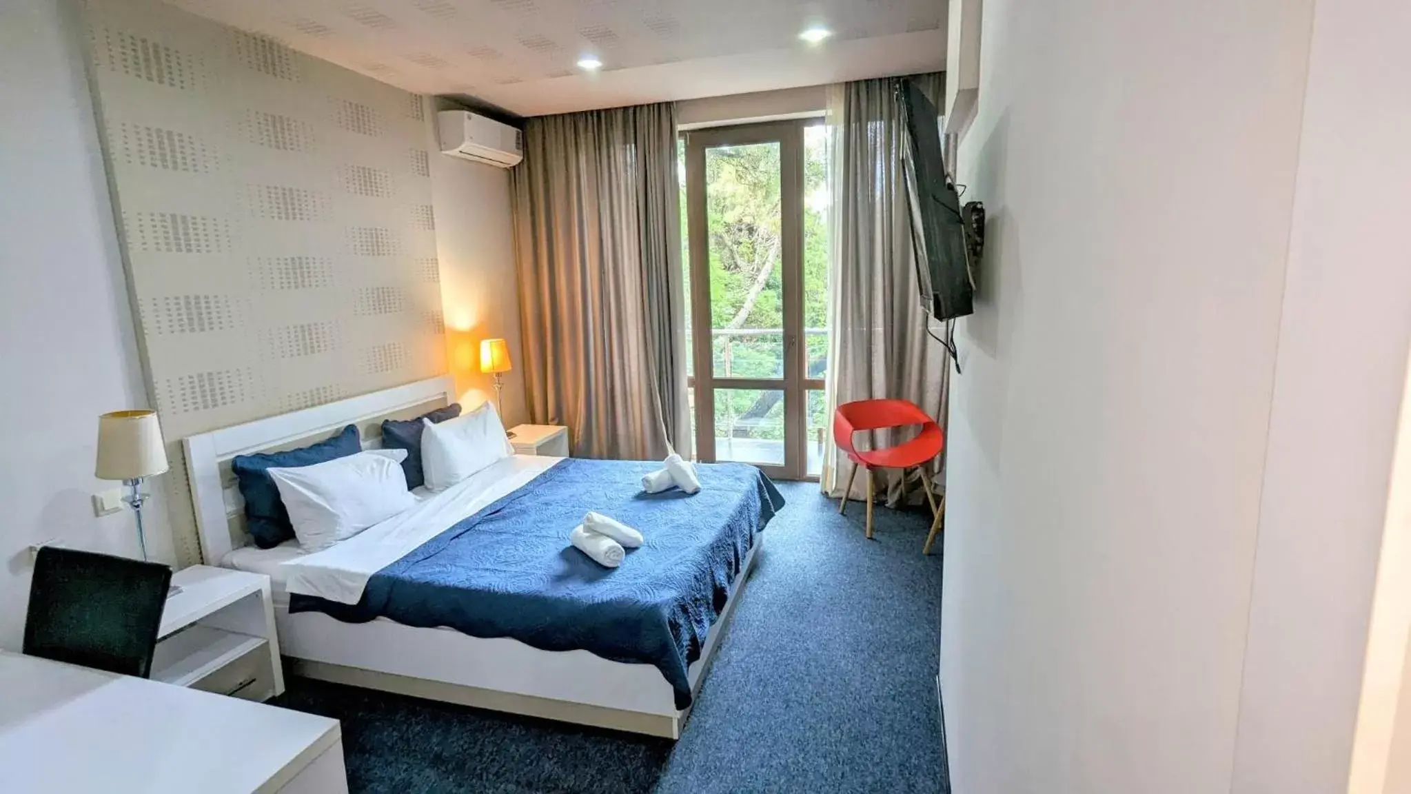 Double Room with Balcony in Sani Hotel Double Room with Balcony in Sani Hotel