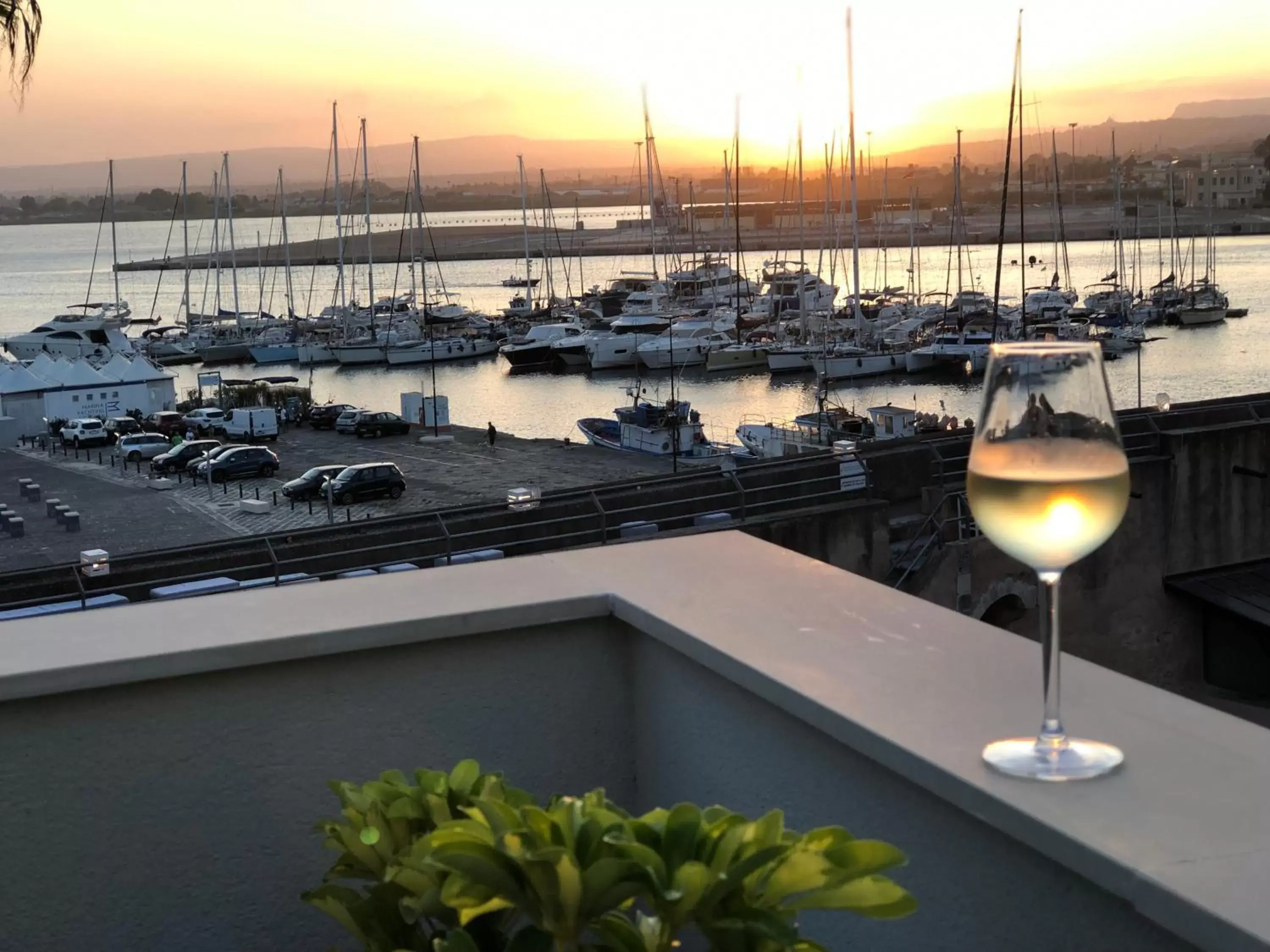 Balcony/Terrace in B&B Marina di Ortigia