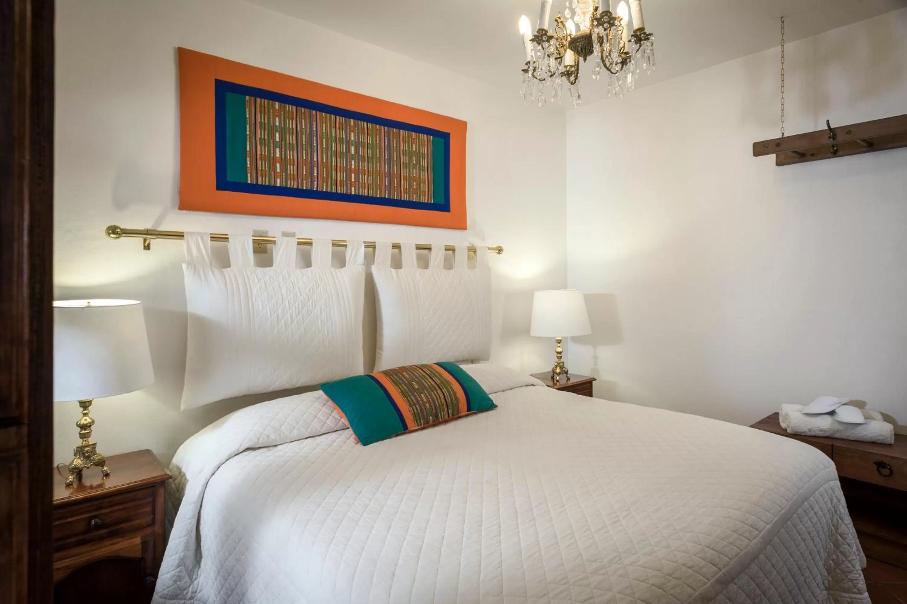 Bed in Hotel Tapalpa de Mis Amores