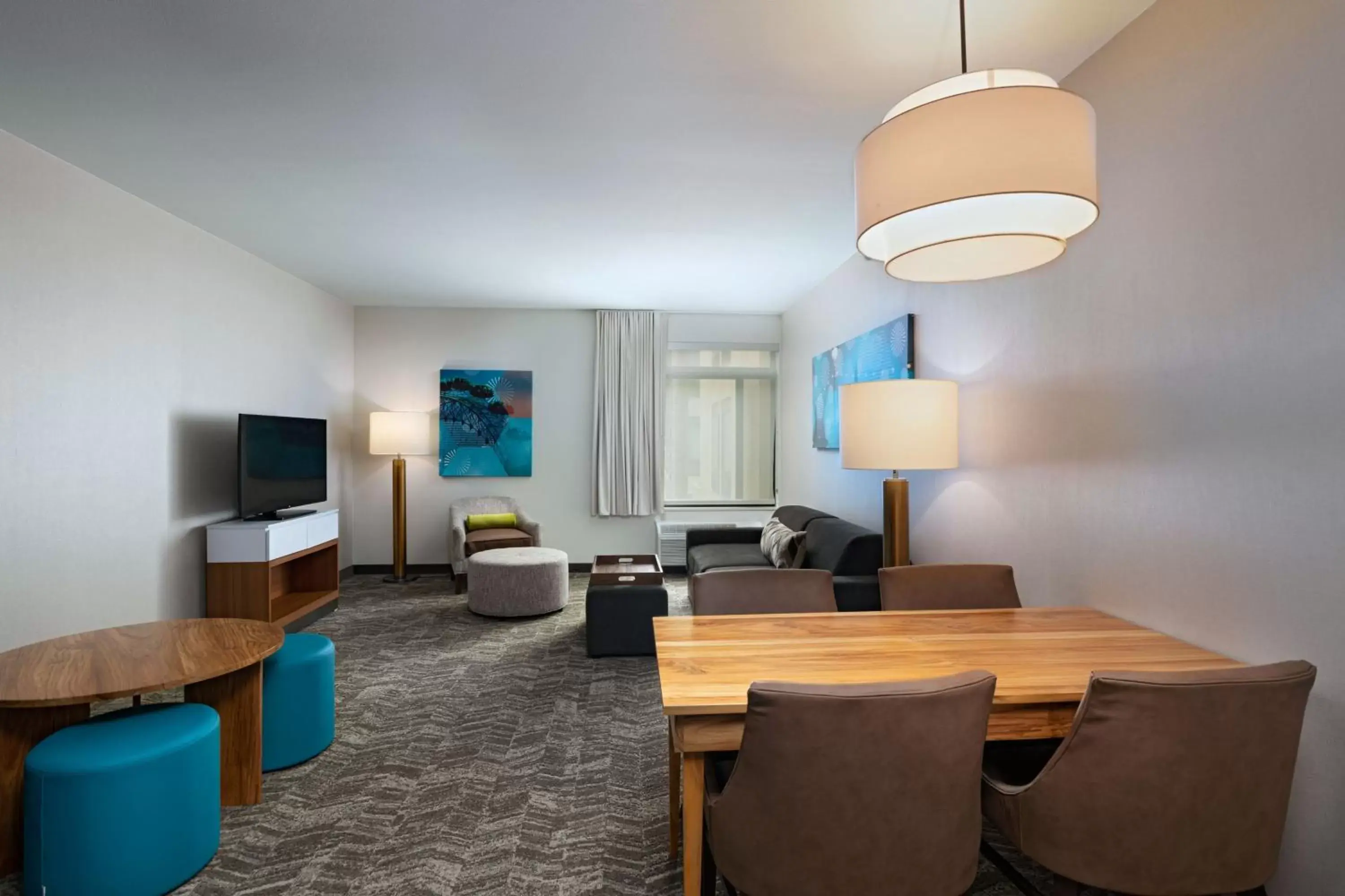 Living room, Seating Area in Springhill Suites by Marriott Anaheim Maingate