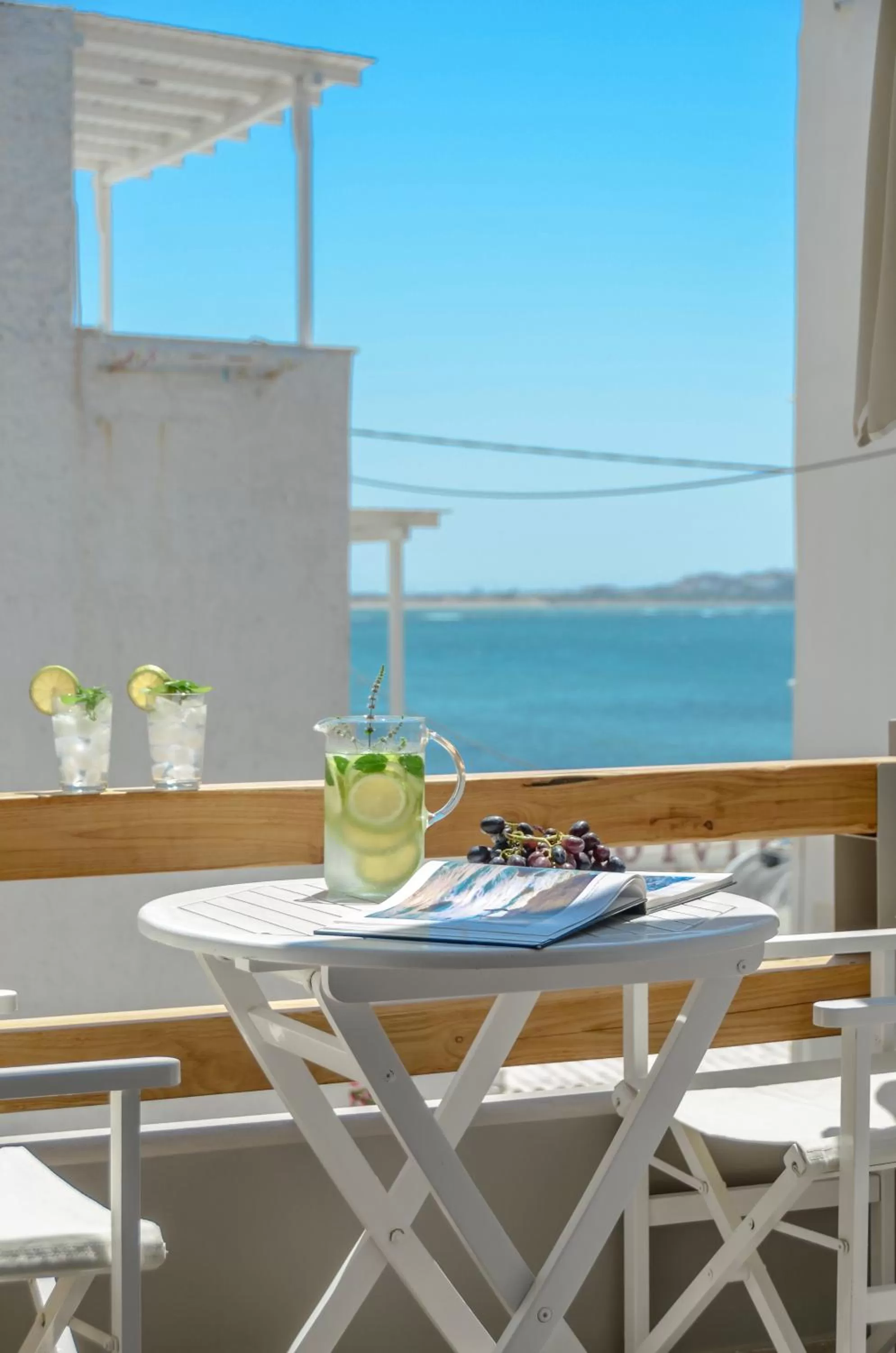 Balcony/Terrace in Panormos Hotel and Studios