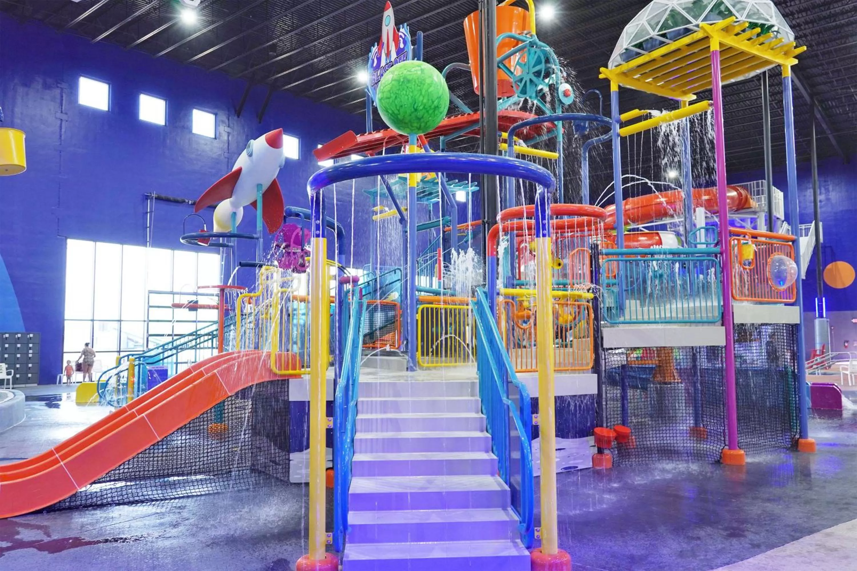 Pool view in Hampton Inn West Wichita Goddard