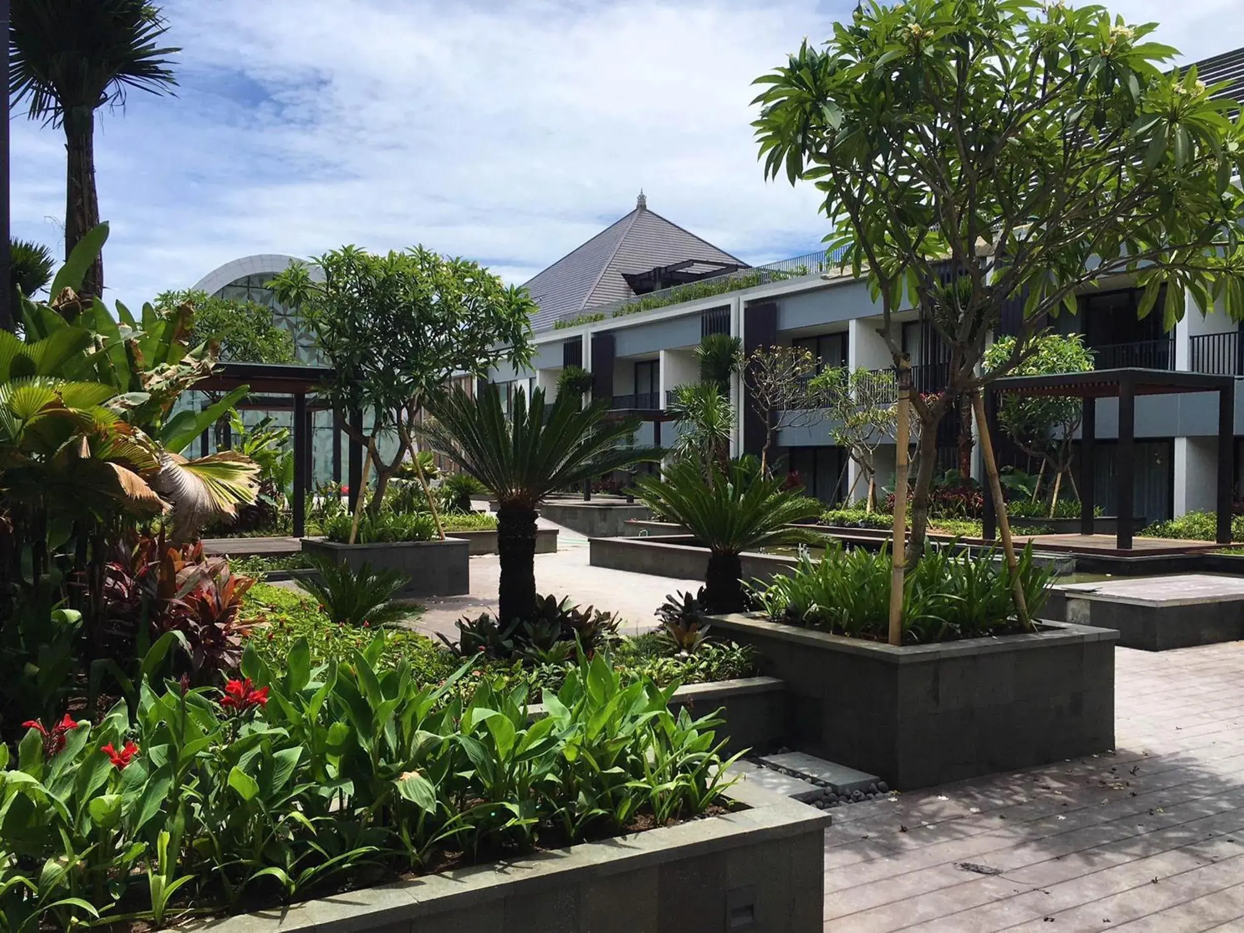 Garden, Property Building in Aryaduta Bali