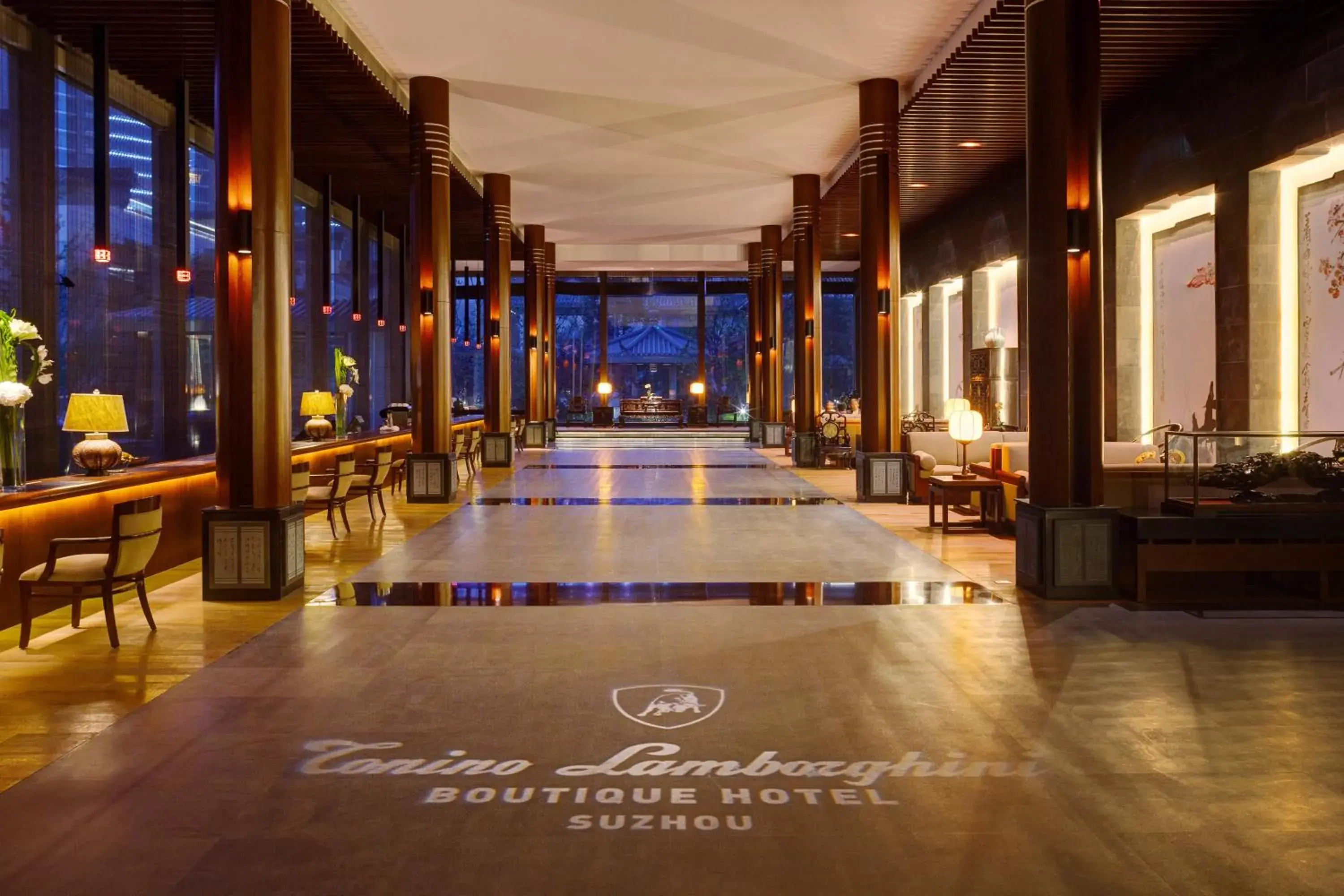 Lobby or reception in Tonino Lamborghini Hotel Suzhou