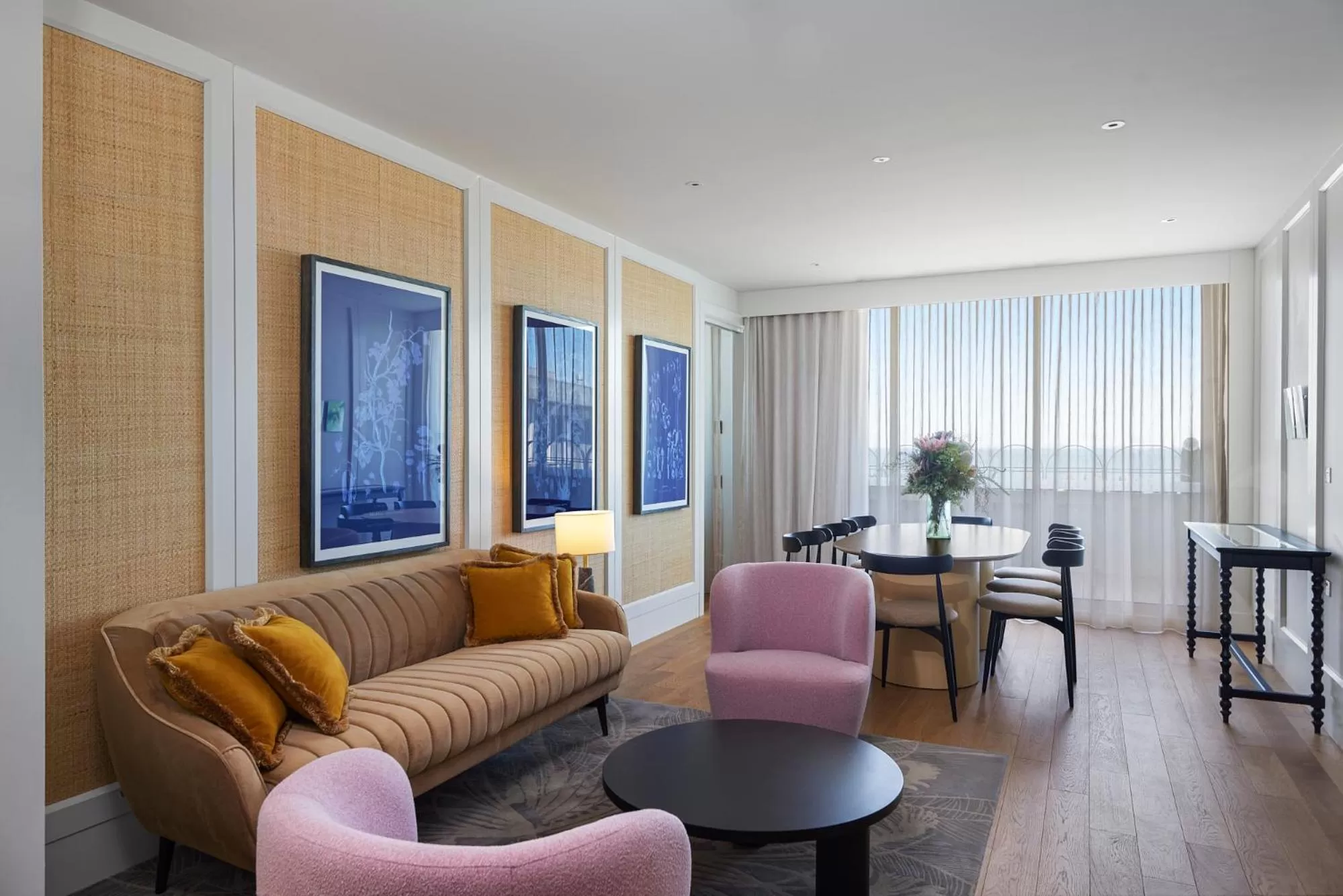 Seating area in InterContinental Sorrento Mornington Peninsula