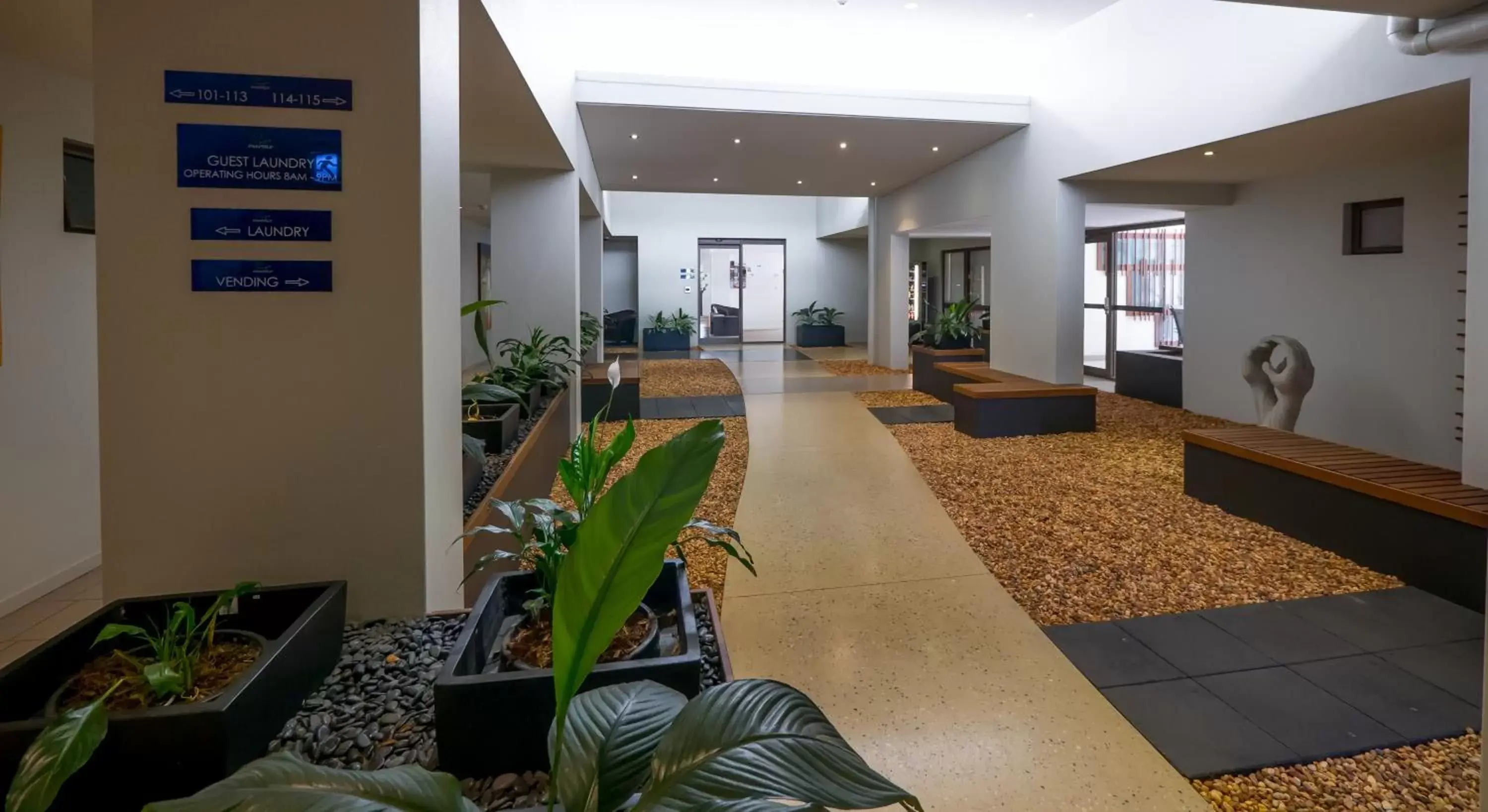 Lobby or reception in Essence Apartments Chermside