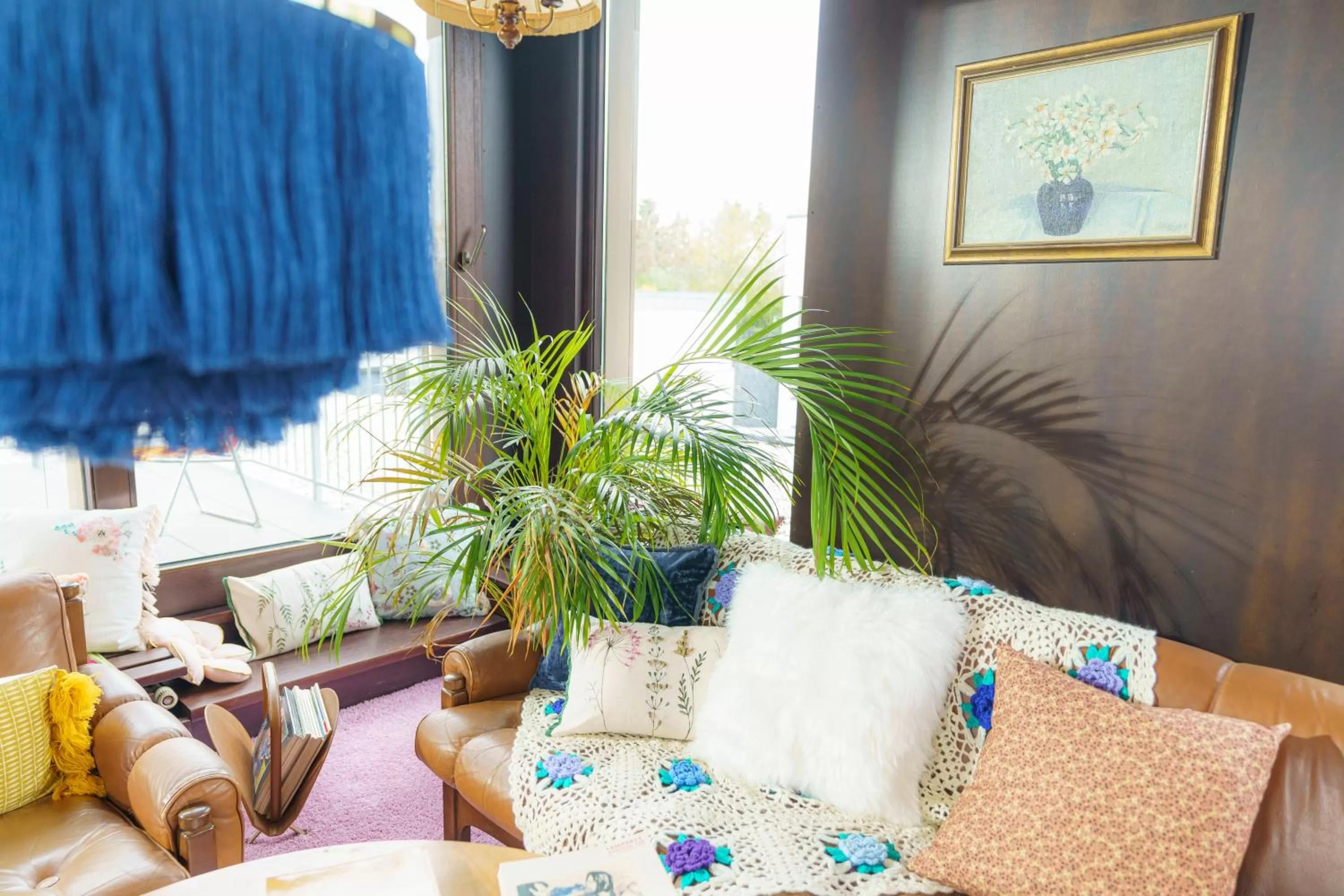 Decorative detail in Tante ALMA's Bonner Hotel