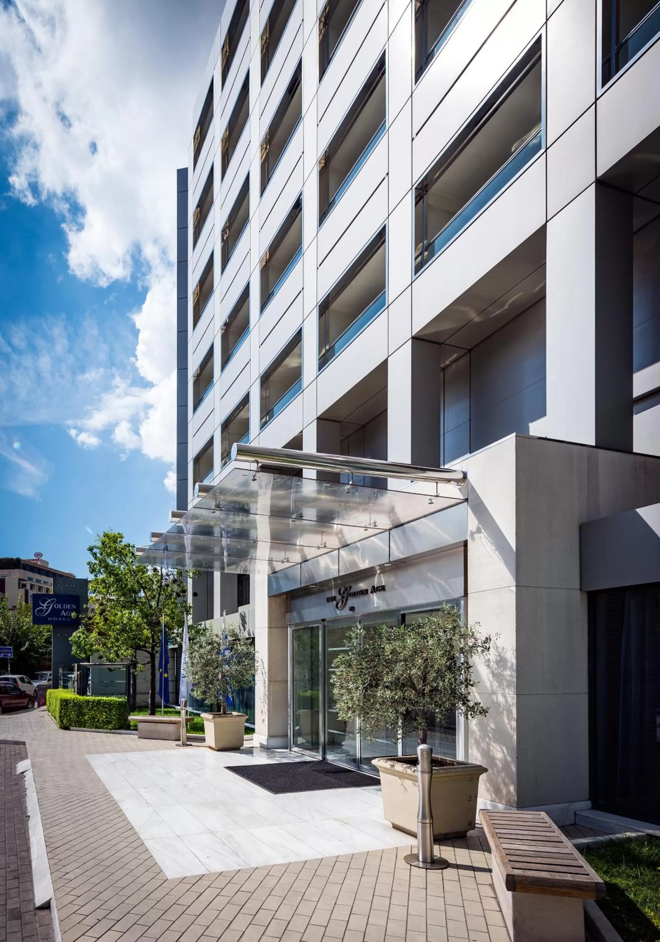 Property building in Golden Age Athens Hotel