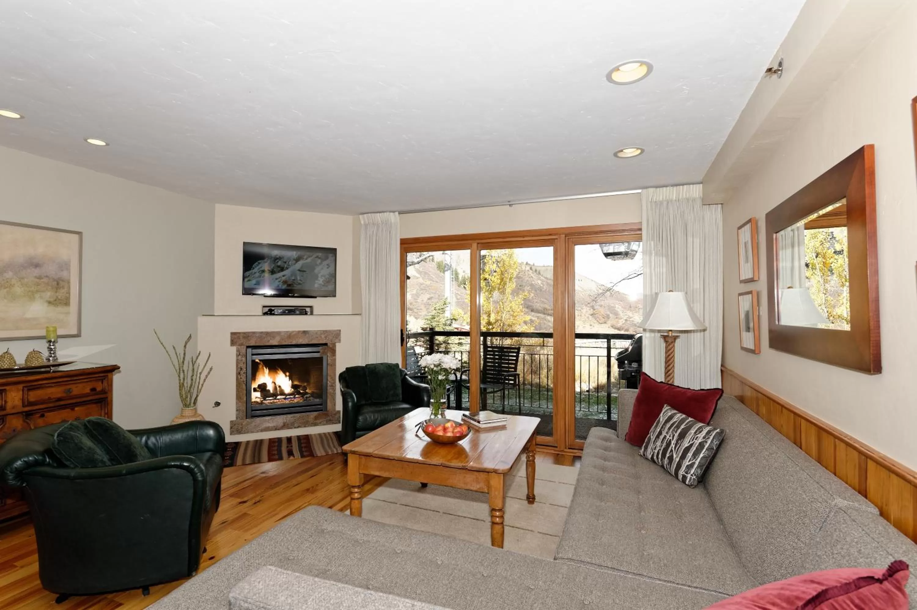 Living room in The Crestwood Snowmass Village