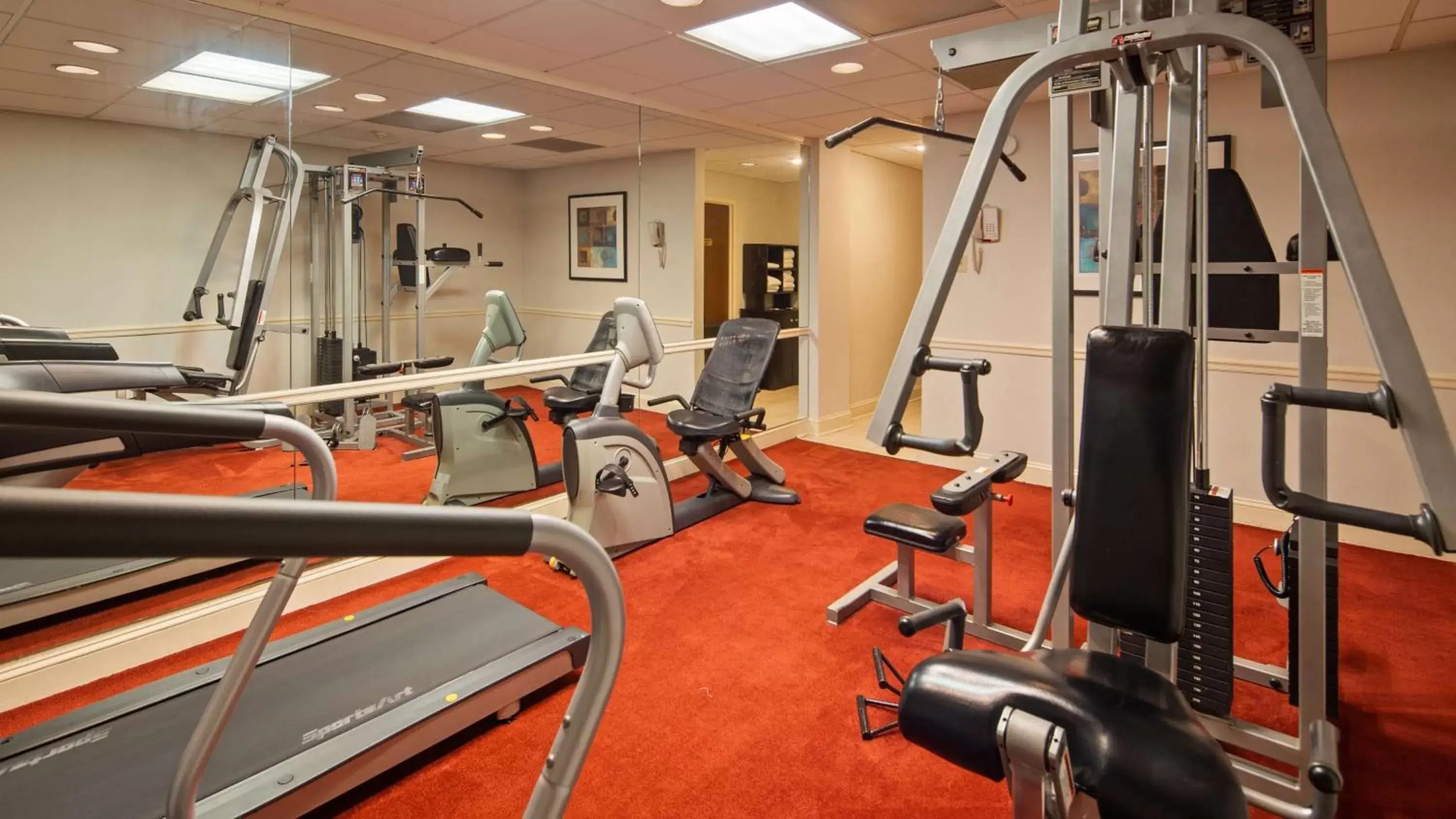Fitness centre/facilities, Fitness Center/Facilities in Best Western Capital Beltway