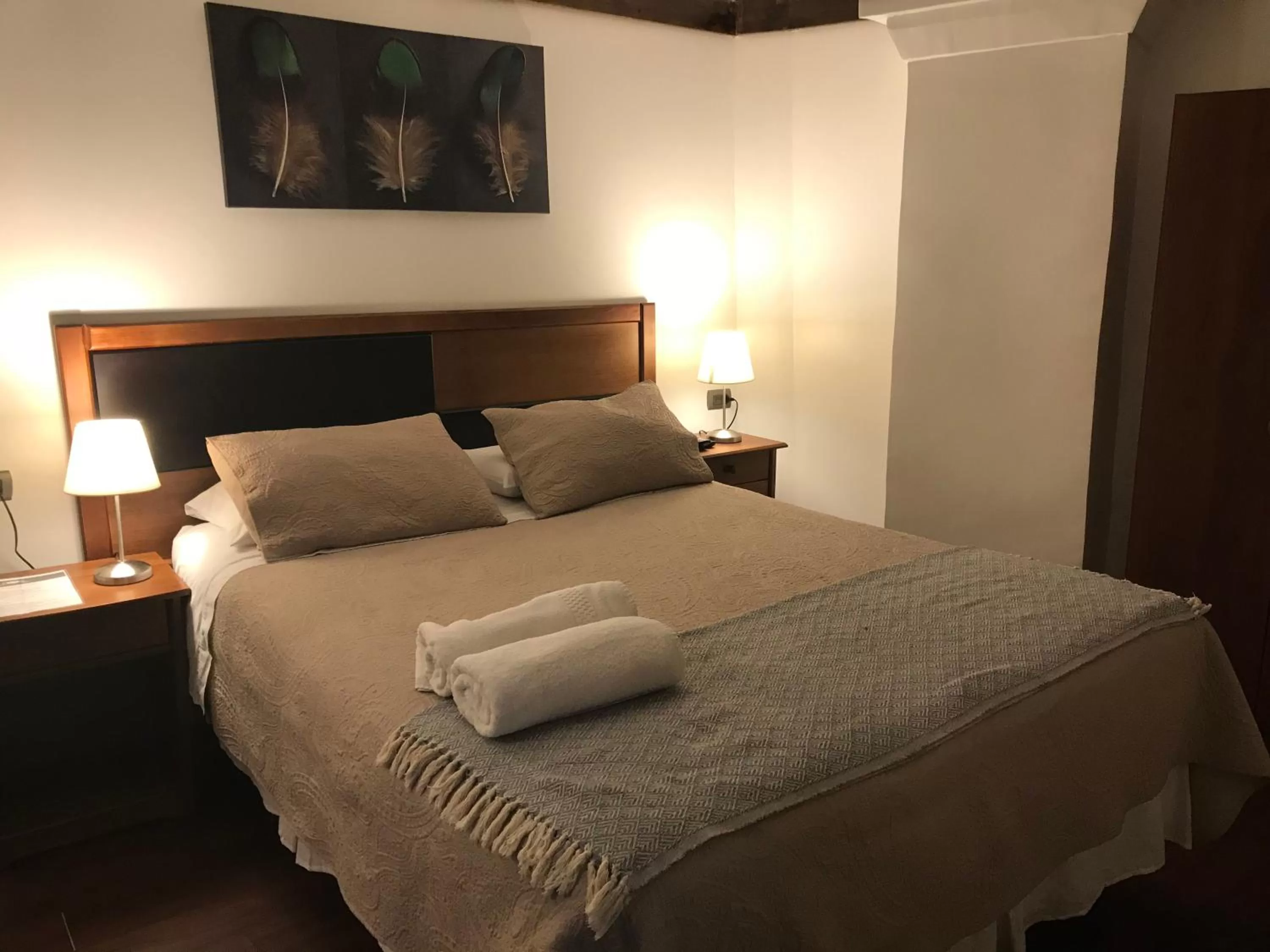Bed in Lucia Agustina Hotel Boutique