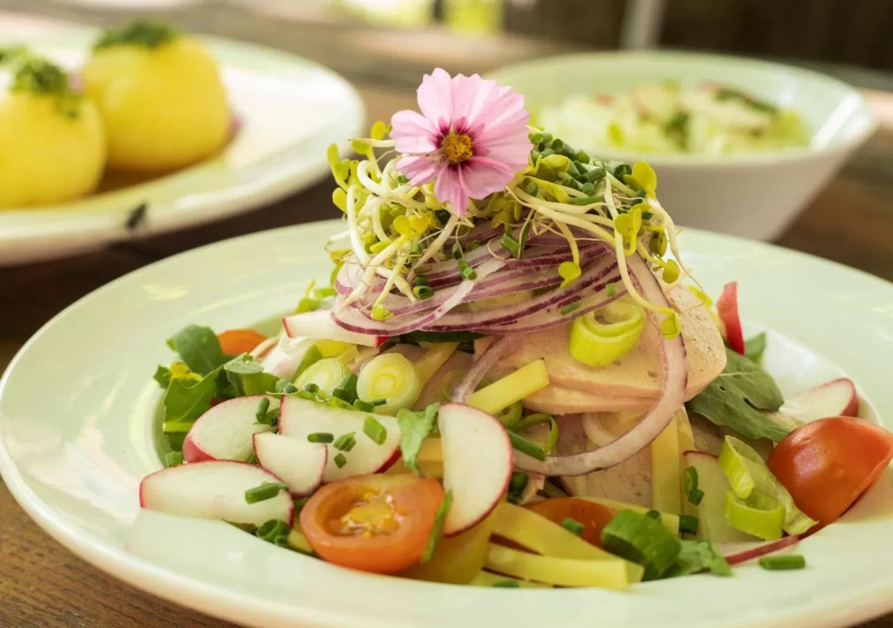 Food and drinks in Naturschlosshotel Blumenthal