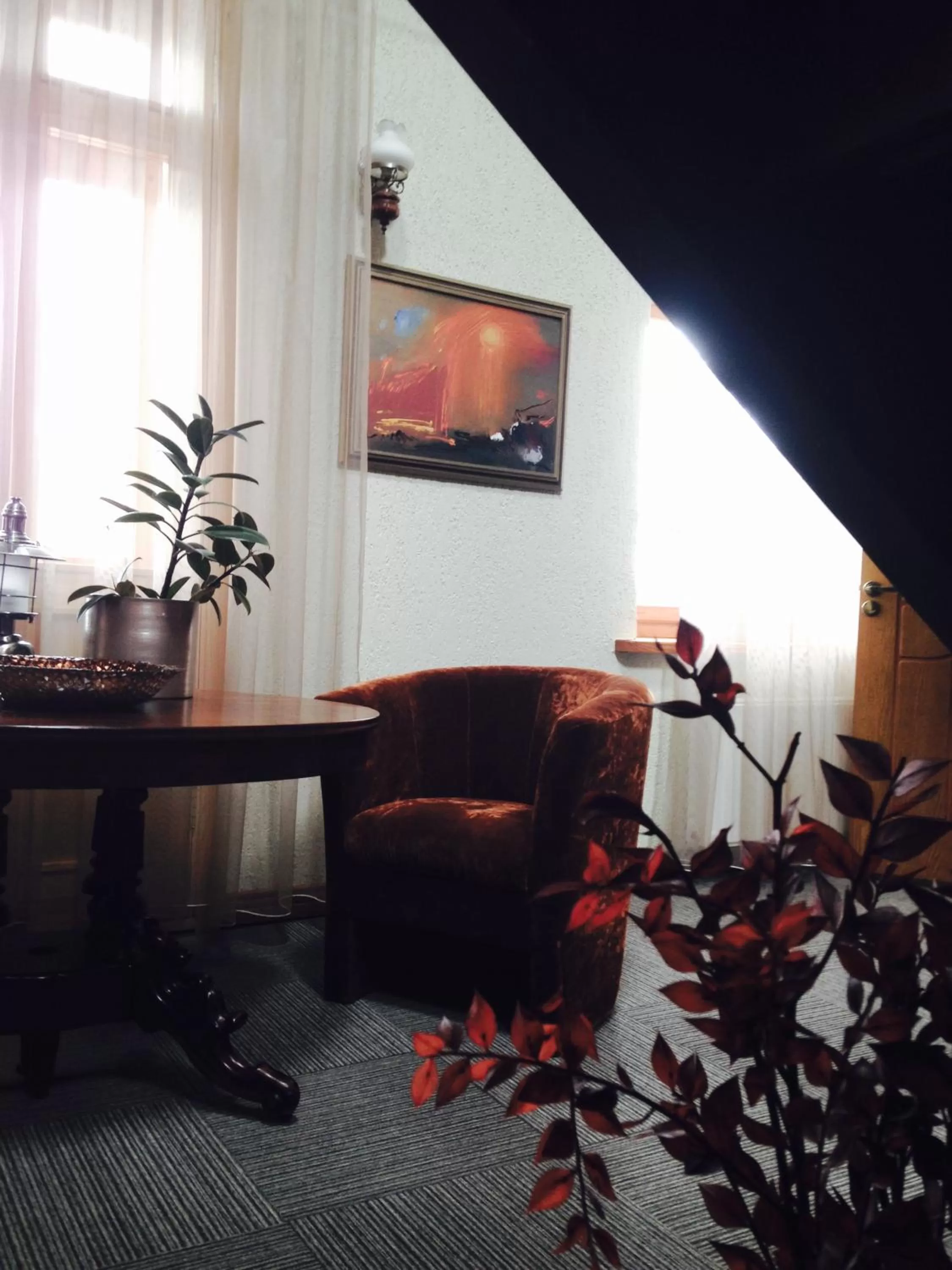 Decorative detail in Hotel Vilhelmine