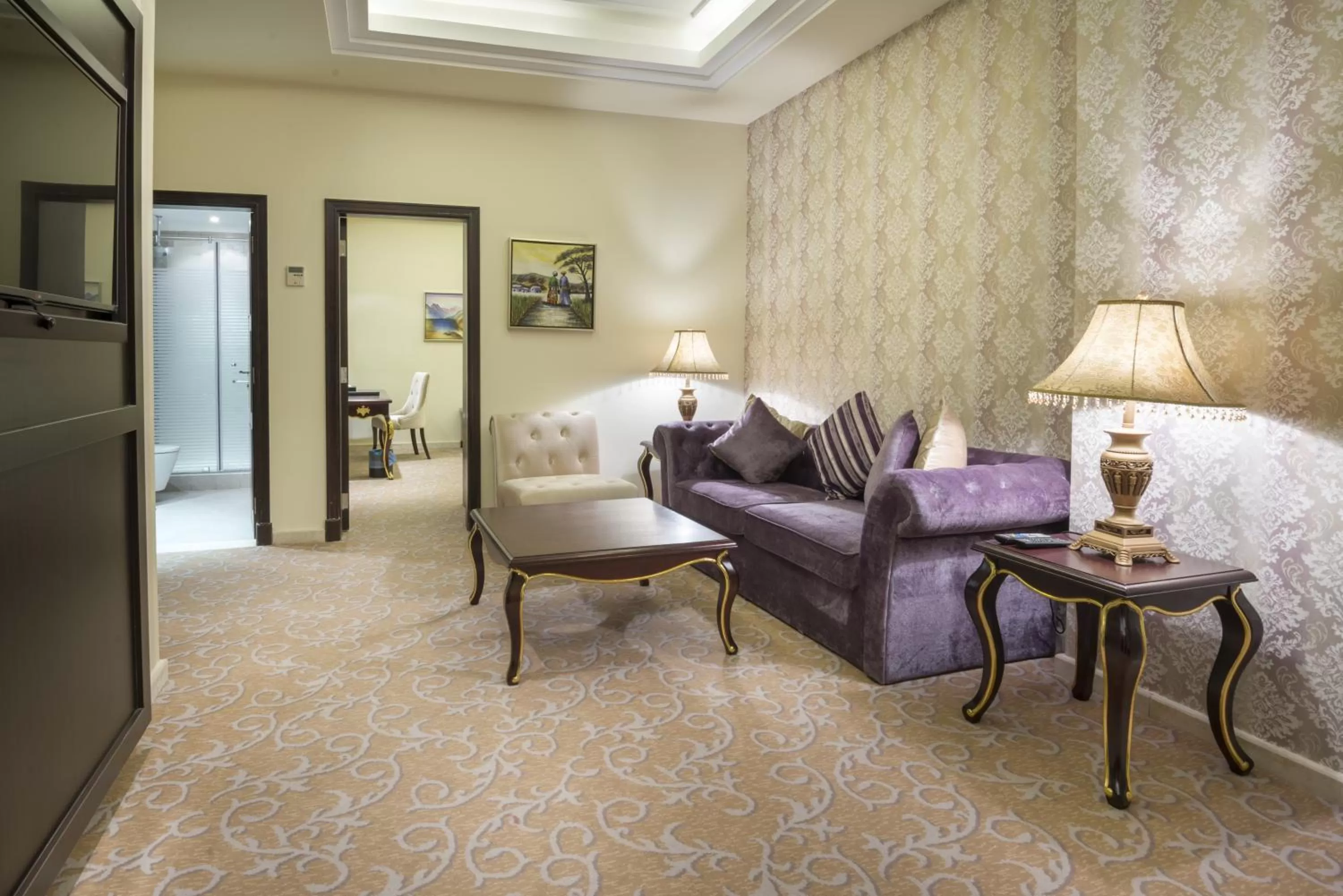 Living room, Seating Area in Mira Trio Hotel - Riyadh - Tahlia Street