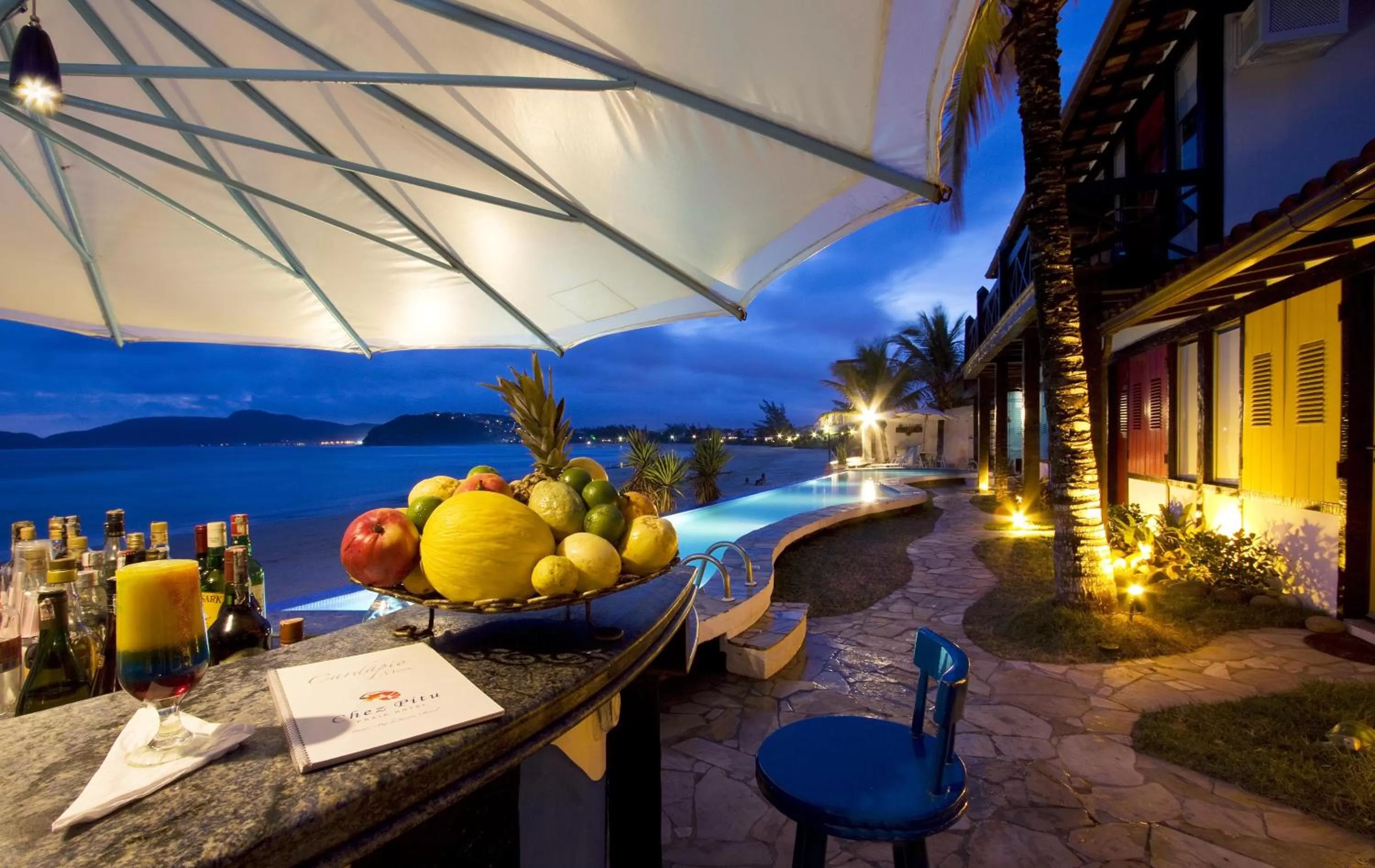 Lounge or bar in Chez Pitu Praia Hotel