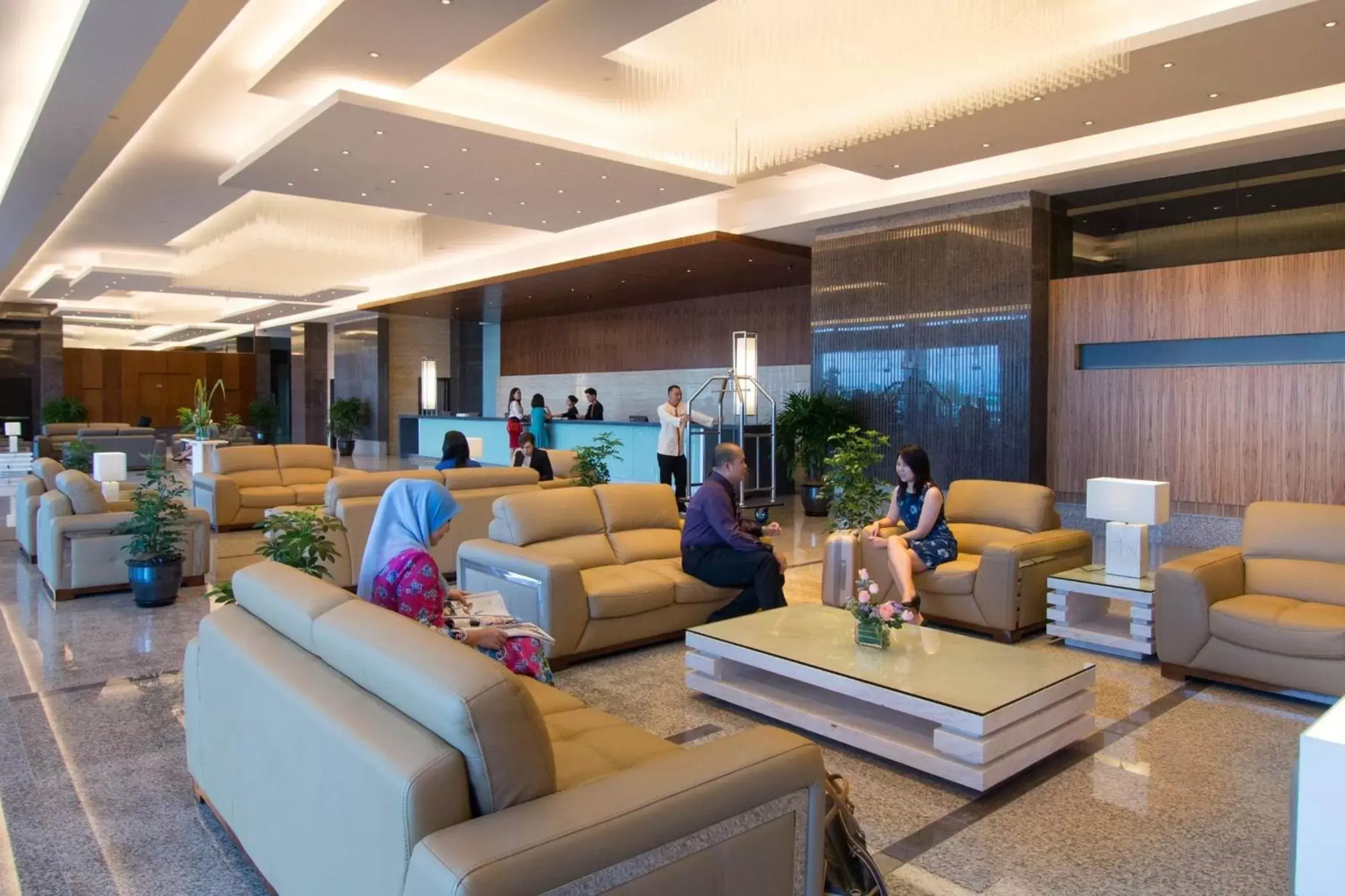 Lobby or reception in Imperial Hotel Kuching Lobby or reception in Imperial Hotel Kuching