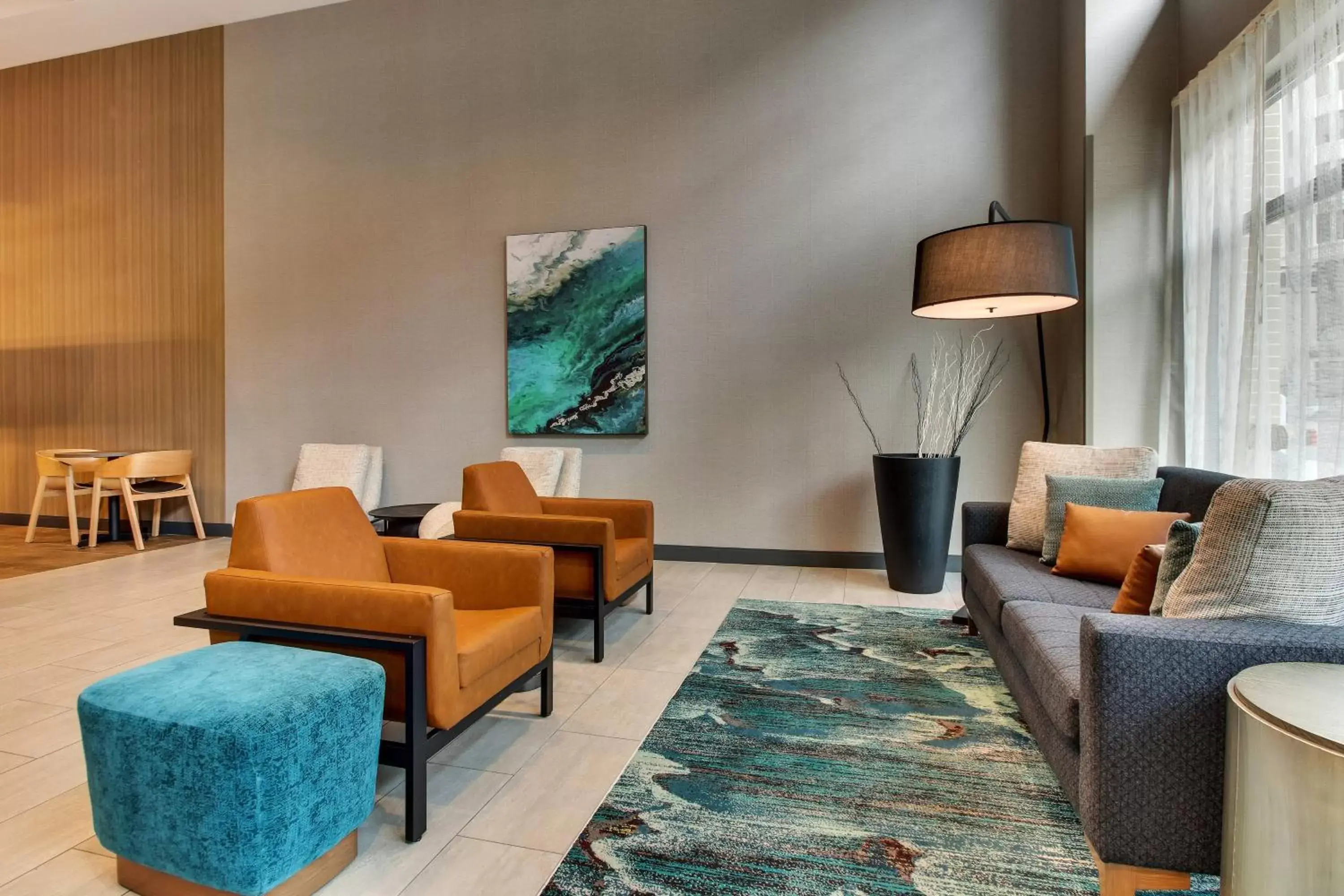 Lobby or reception, Seating Area in Fairfield Inn & Suites by Marriott Birmingham Downtown