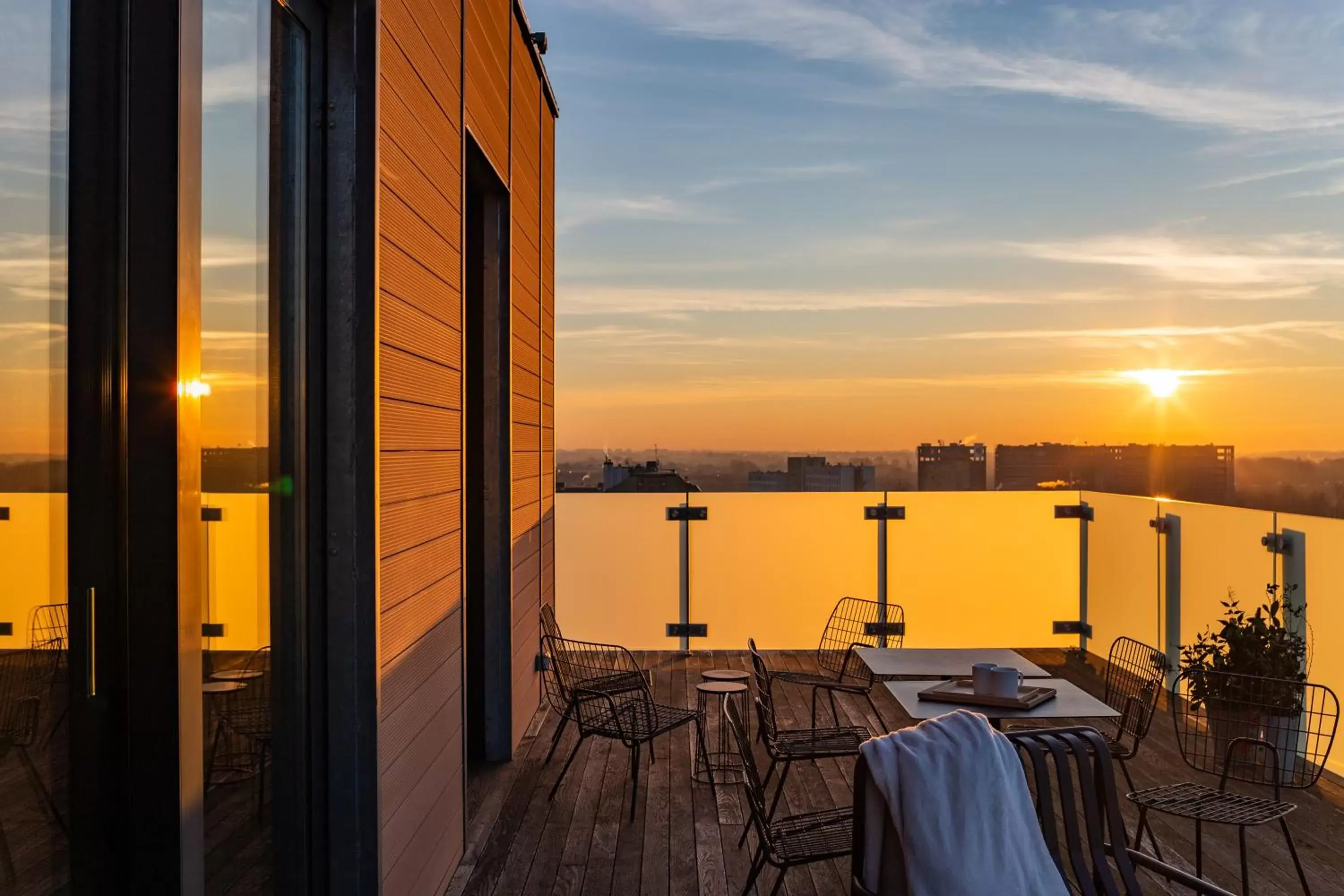 Balcony/Terrace, Restaurant/Places to Eat in Dreams Hotel Città Studi